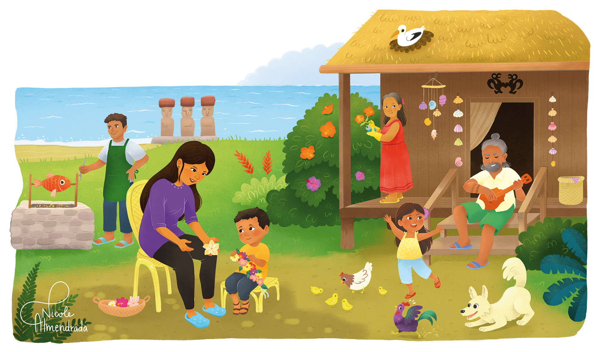 Rapa Nui's Family - Editorial SM Chile