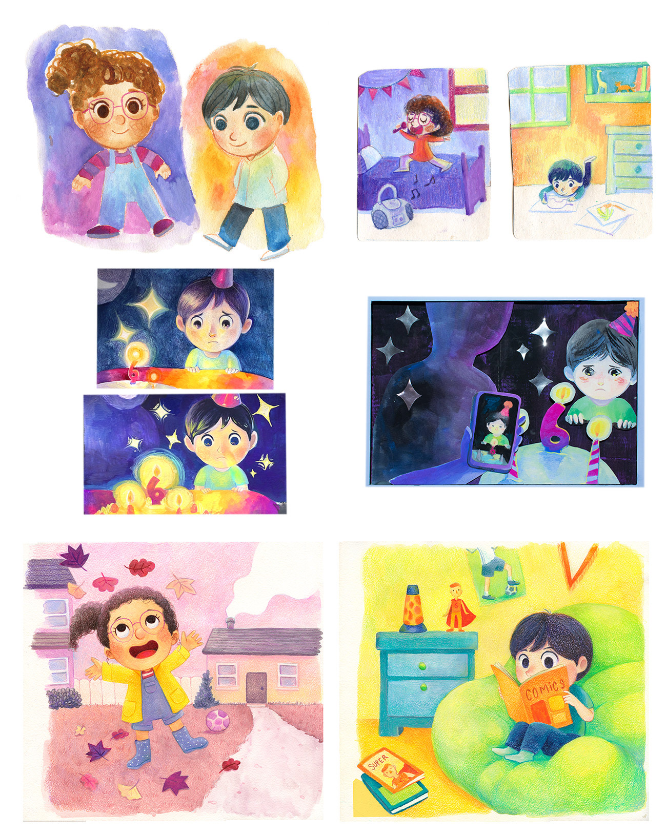 Colour Sketches