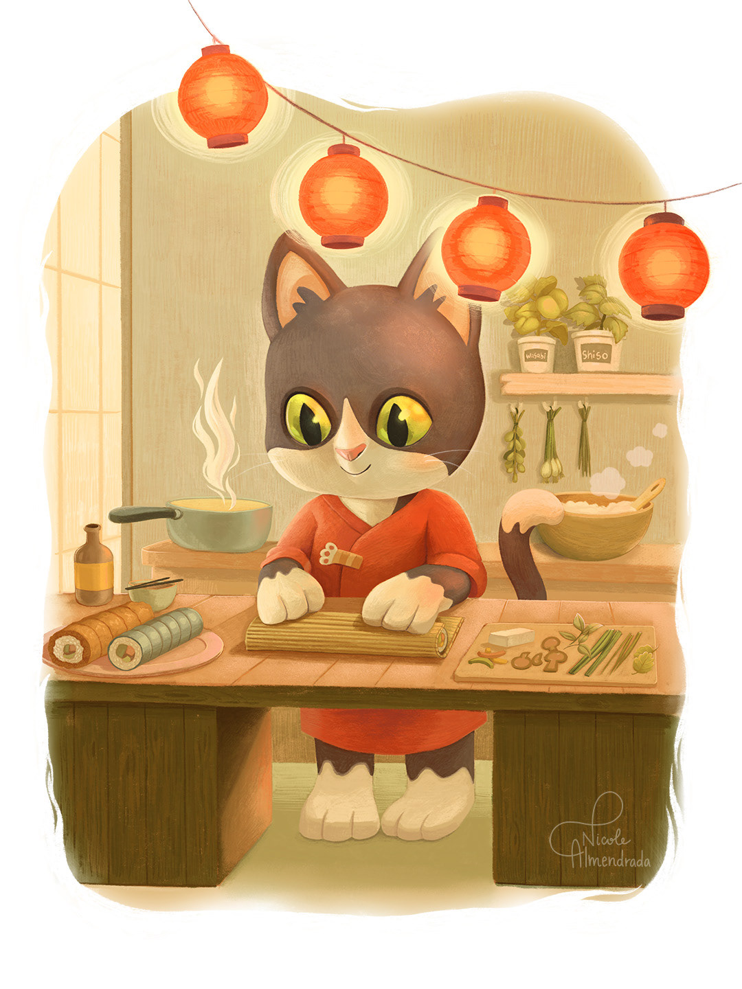 Sushi Cat - Personal project