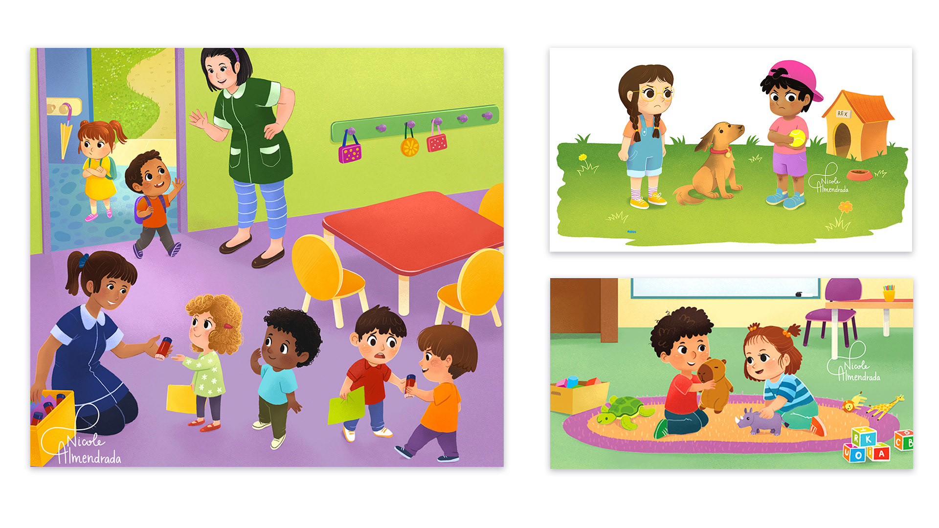 Children and interactions - SM Ediciones Chile