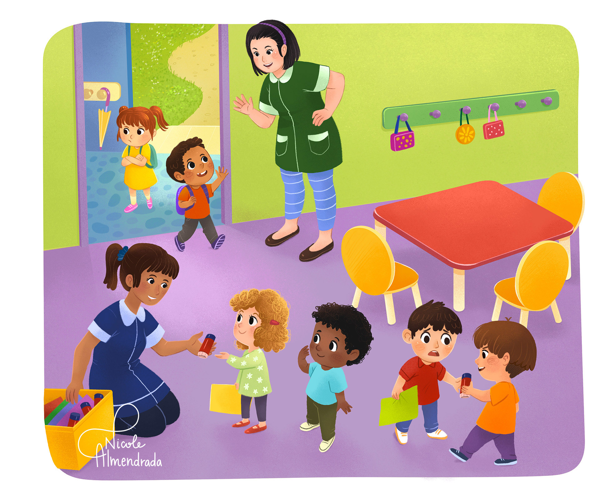 Interactions at class - Editorial SM Chile