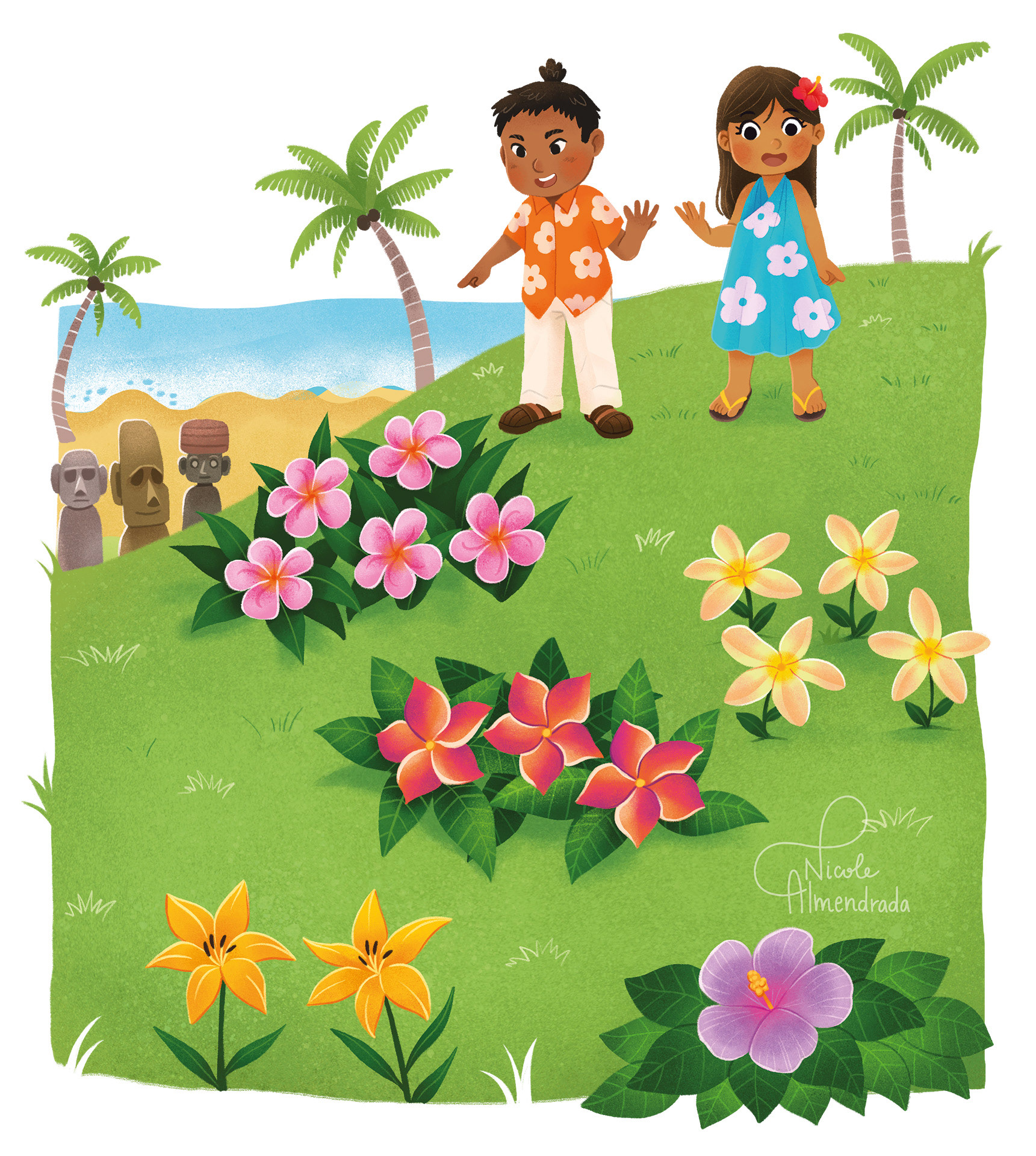 Rapa Nui's Flowers - Editorial SM Chile