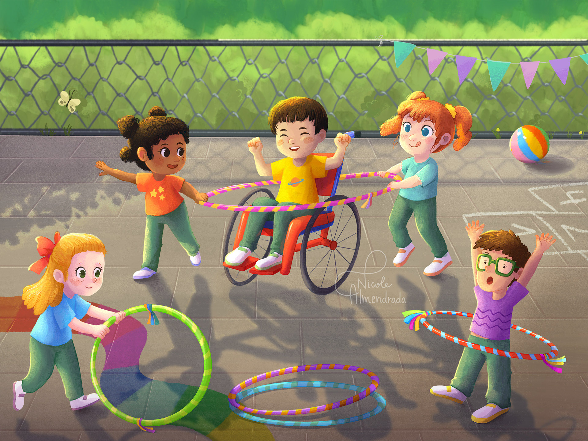 Hoops - SCBWI April's promt