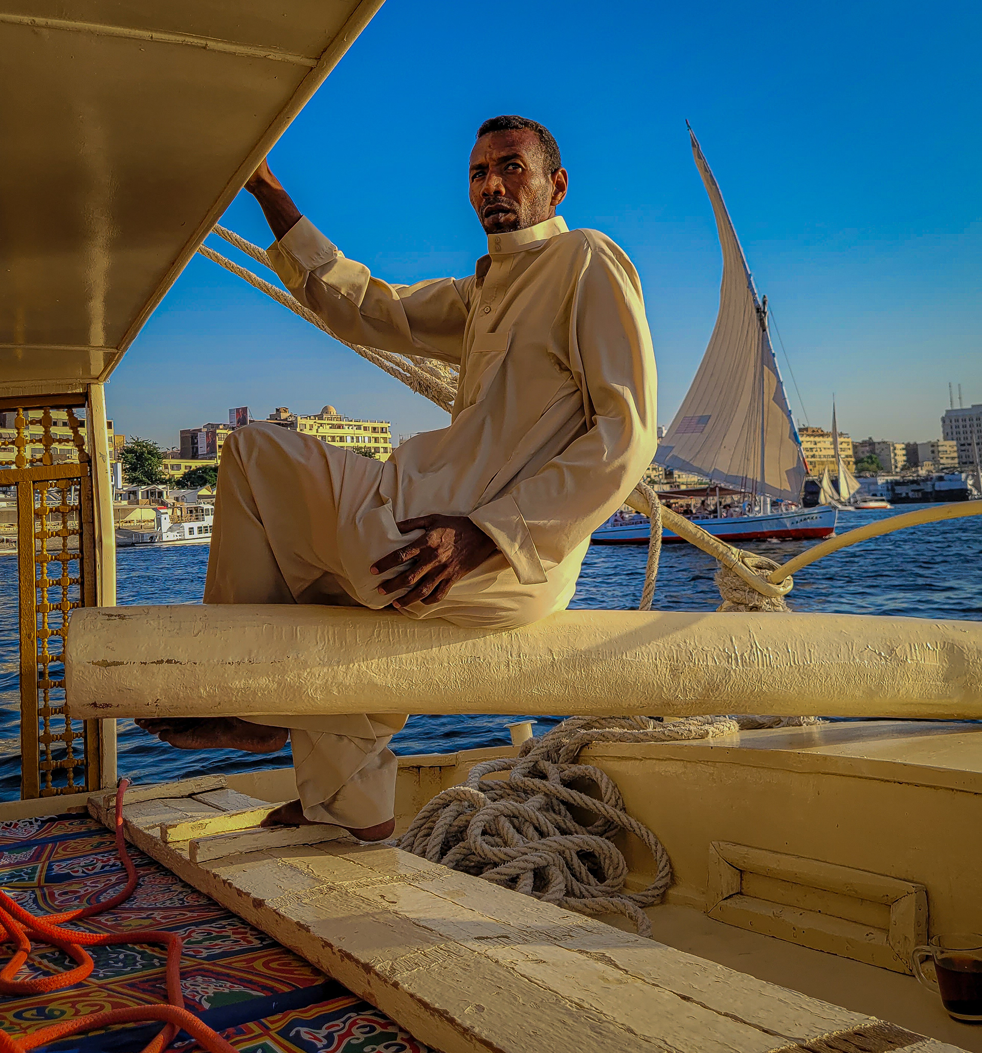 Aswan: Nile Boat Pilot