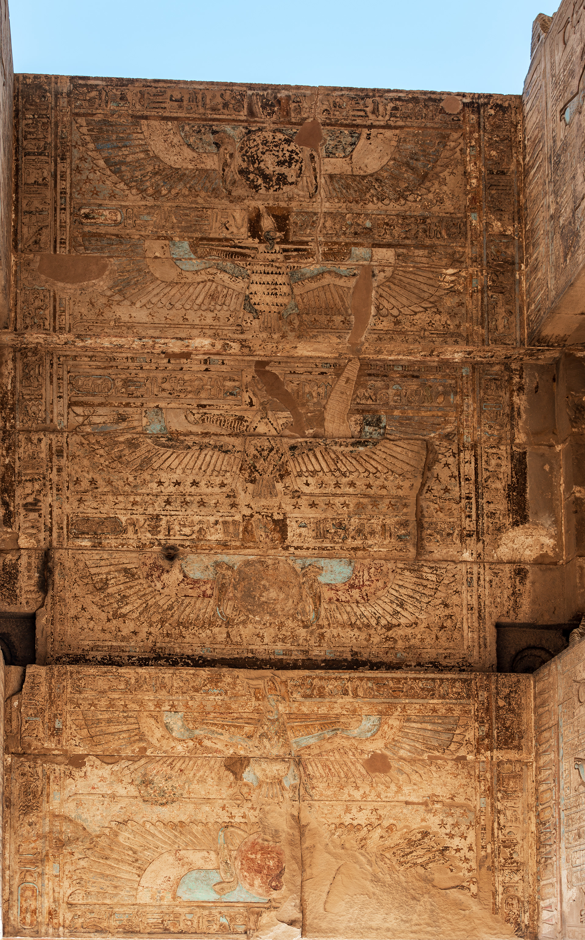 Edfu: Ceiling decoration
