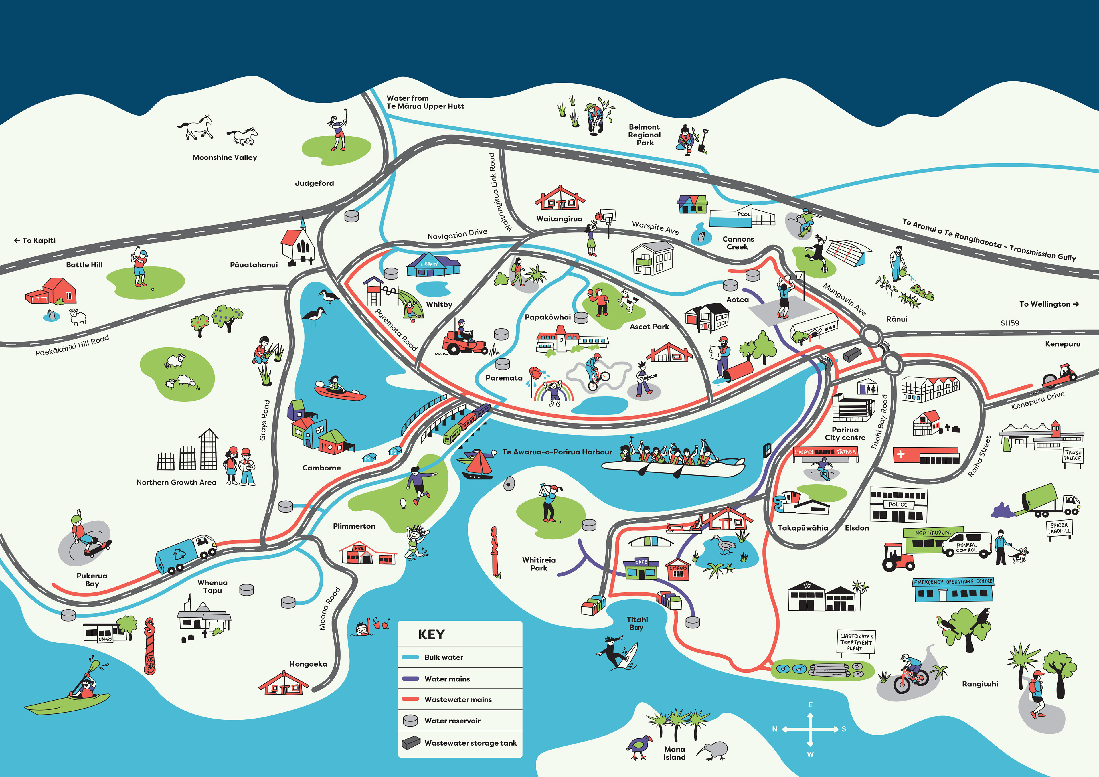 INFOGRAPHIC MAP – PORIRUA CITY COUNCIL
