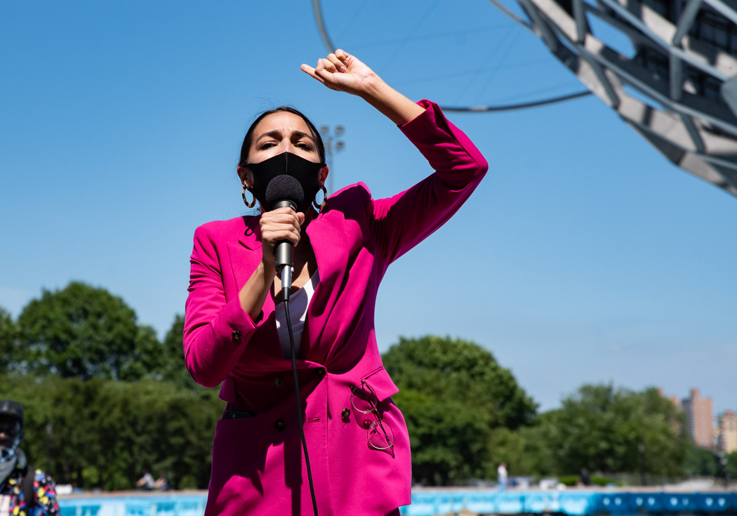 AOC Juneteenth Rally @ Unisphere