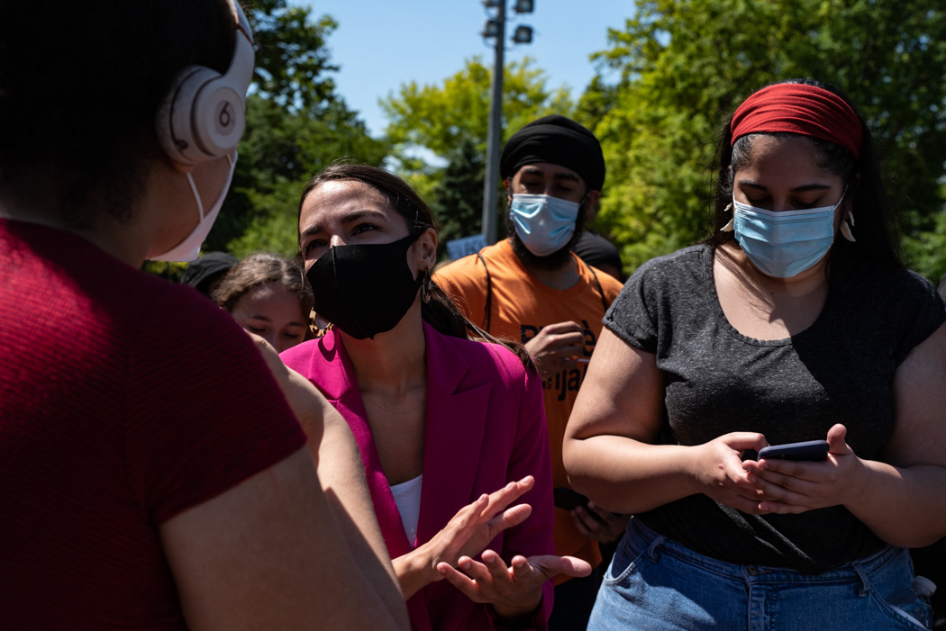 AOC Juneteenth Rally @ Unisphere