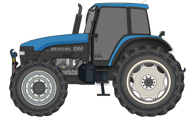 New Holland 8360