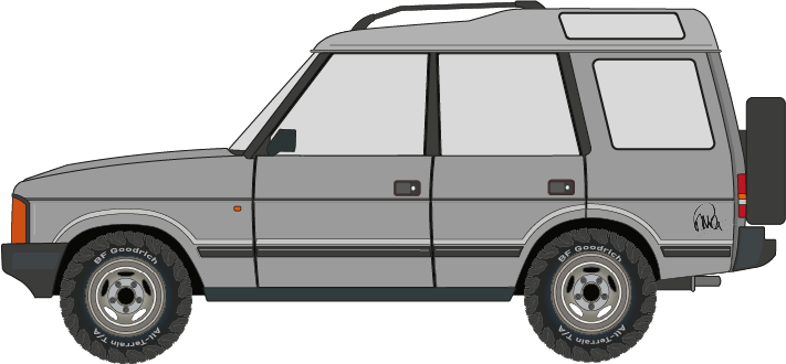 Land Rover Discovery 200 TDI (base image for customising)