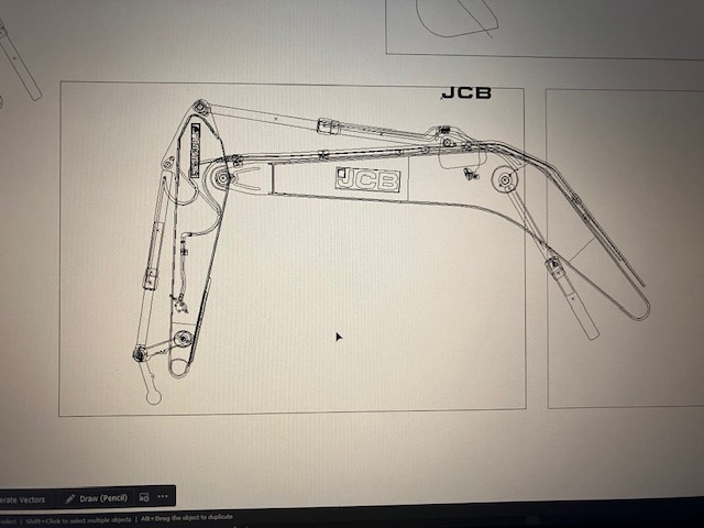 Working on the boom system