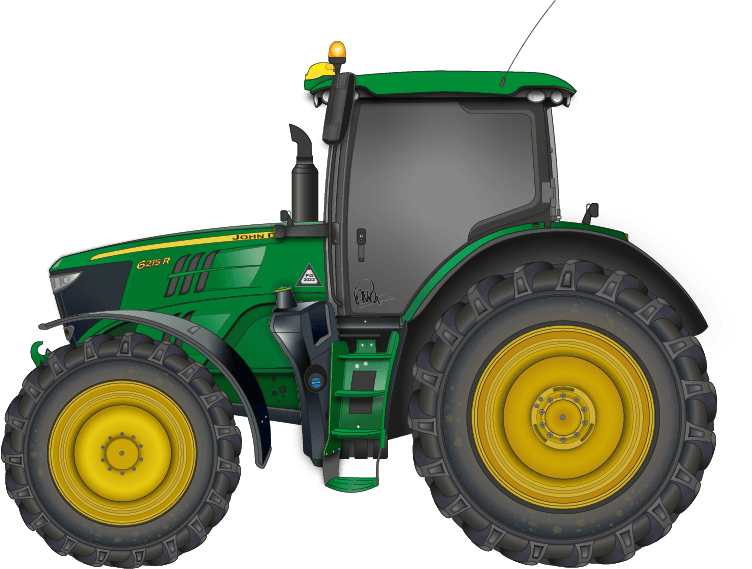 John Deere 6215 R