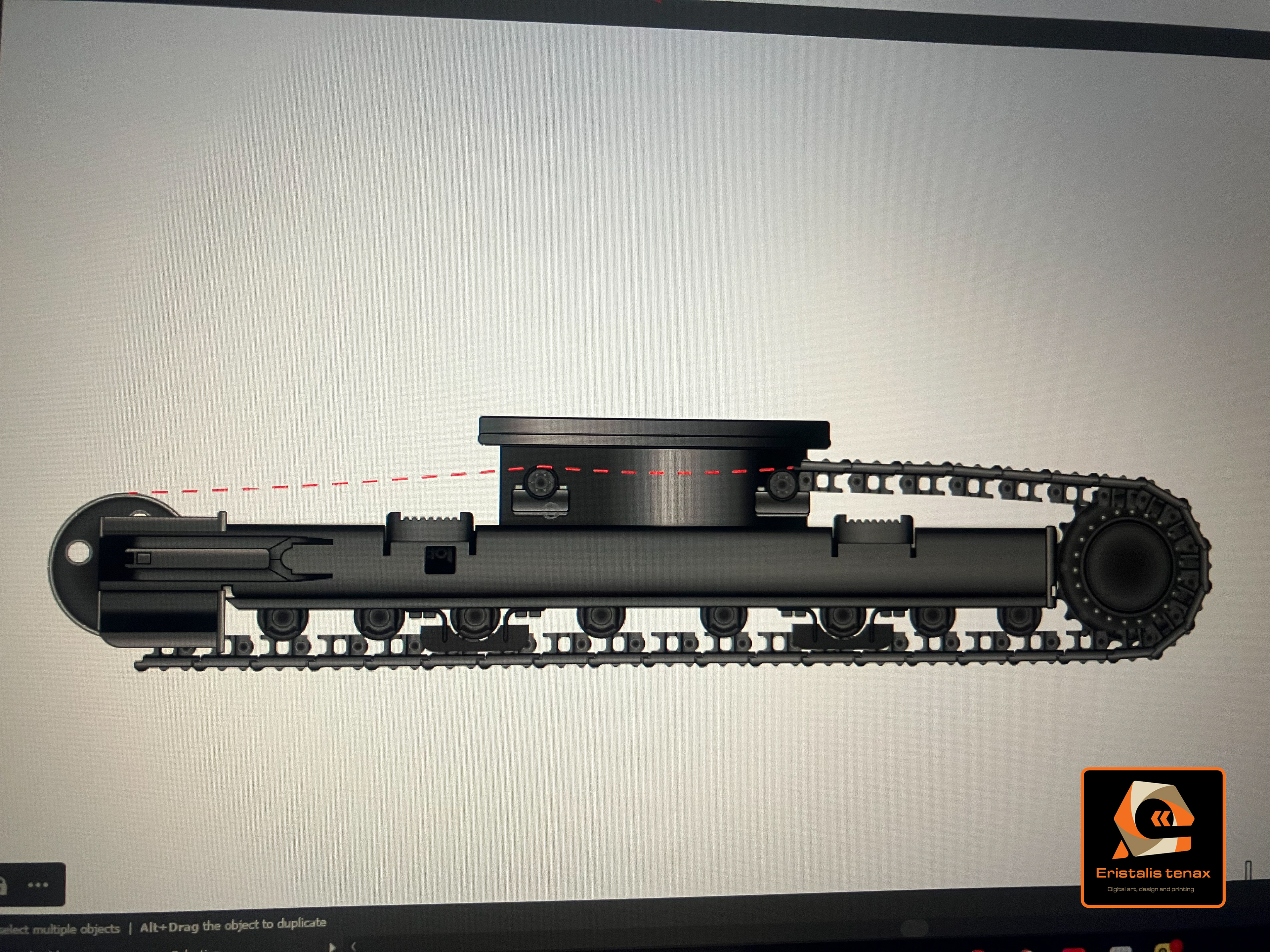 Plotting the track run and working out spacings.