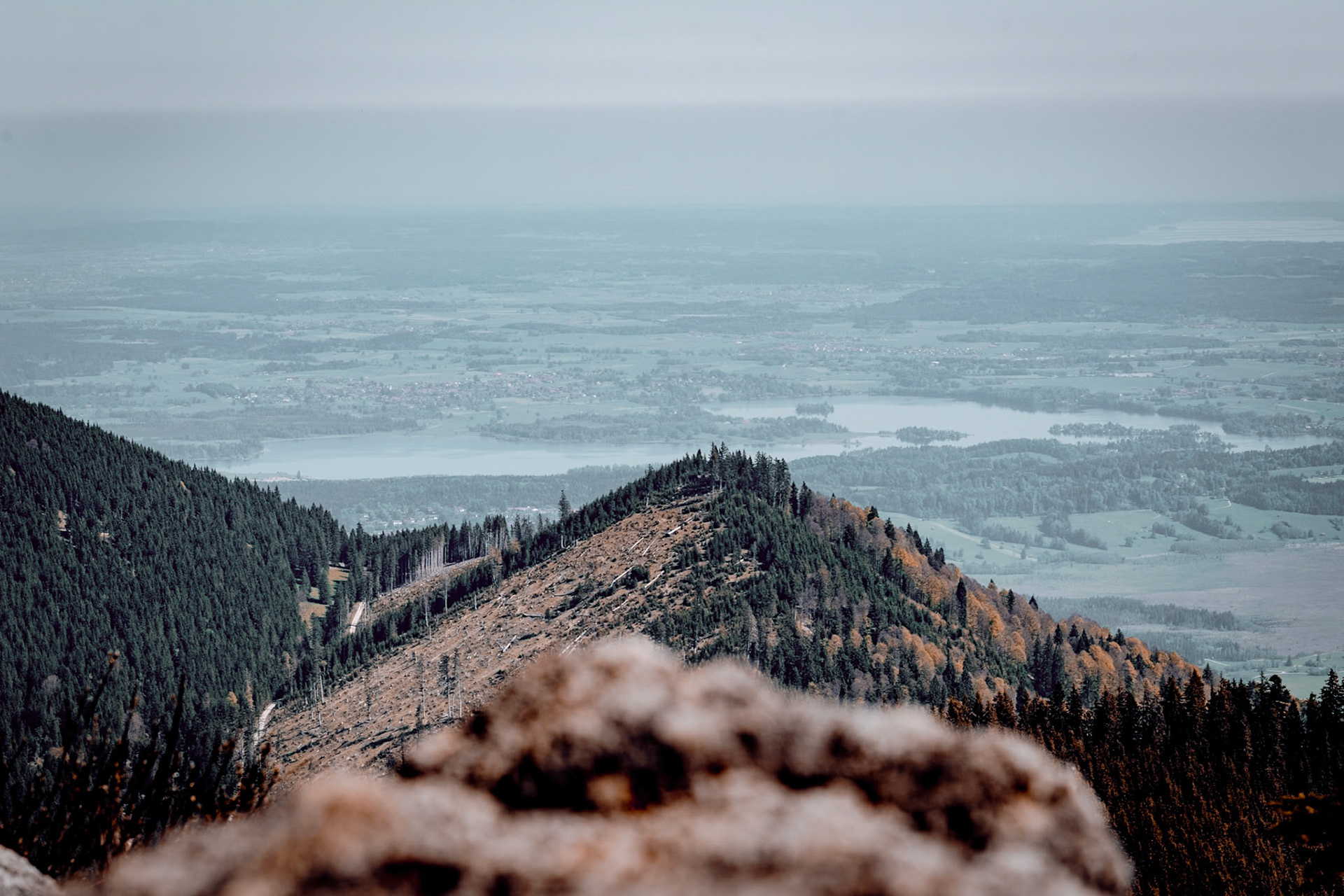 Staffelsee seen from Ettaler Mandl trail