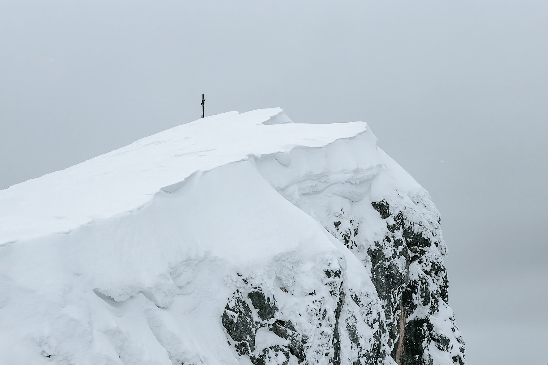 Summit of the Henne in the Ammergauer Alps