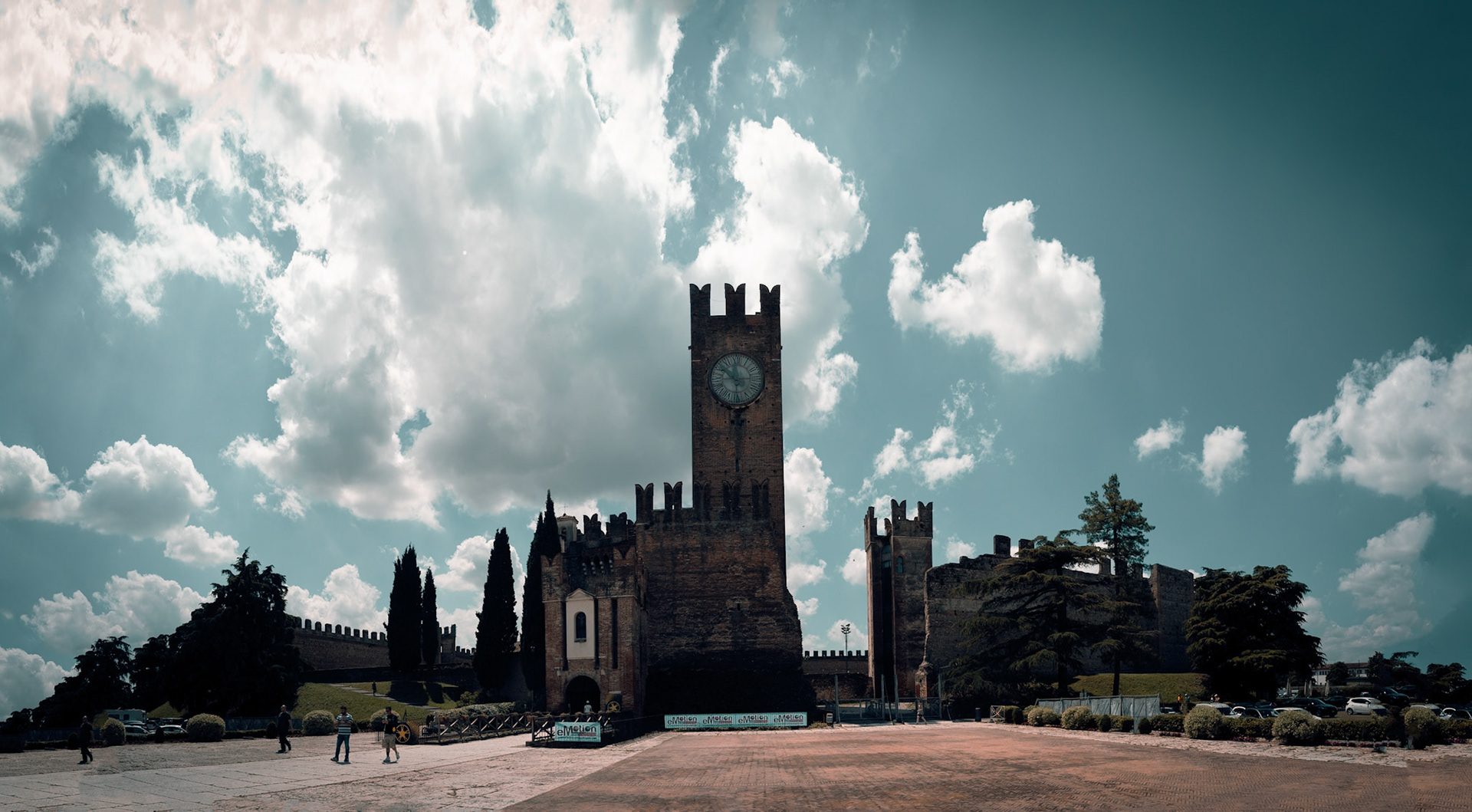 Old castle (Panorama)