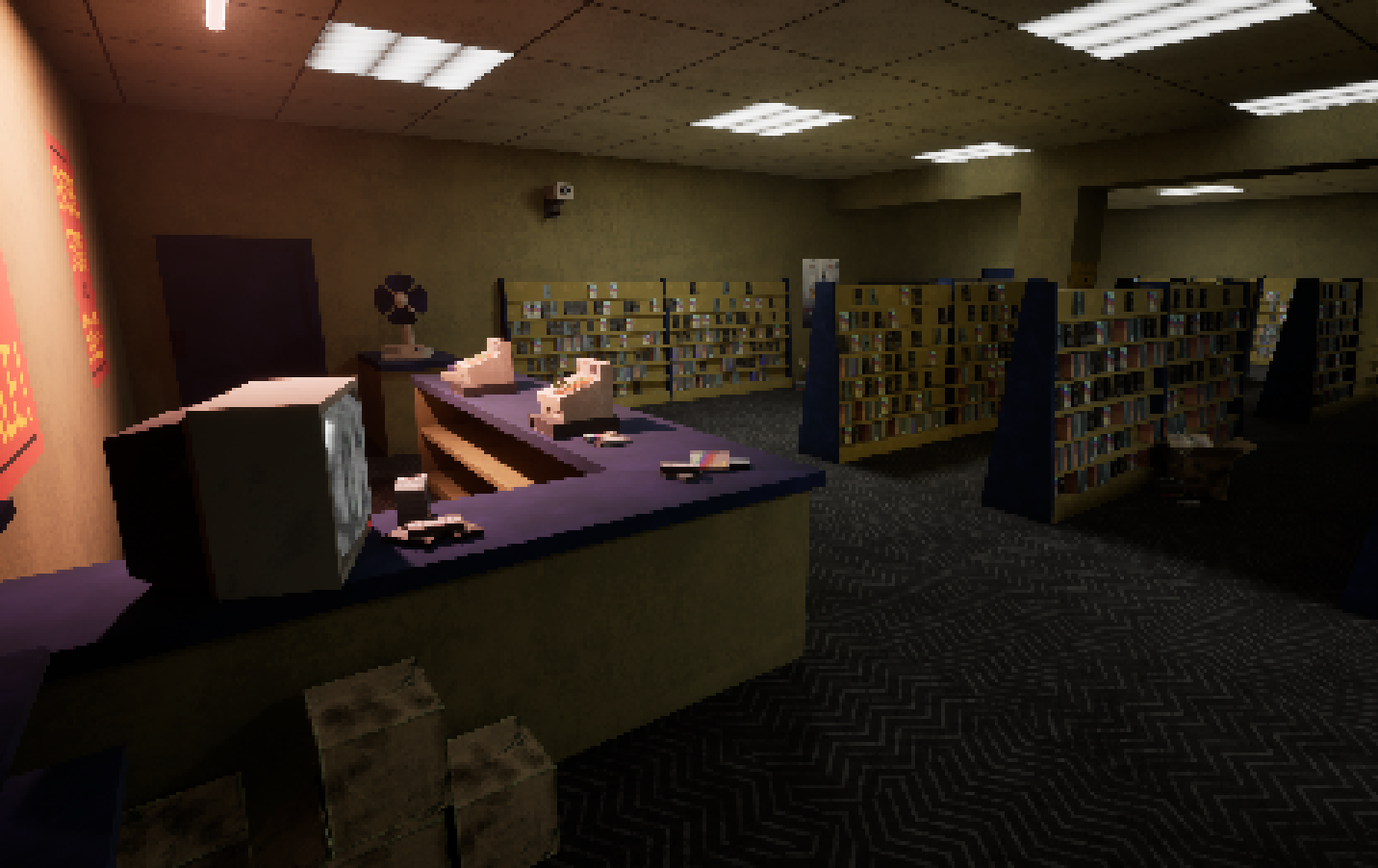Blockbuster Store