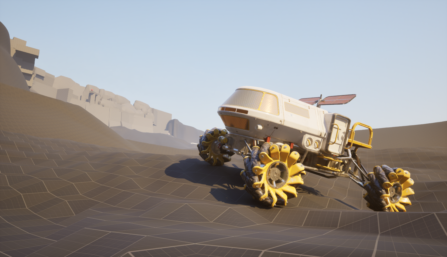 The Rover (UE Chaos Vehicle Physics)