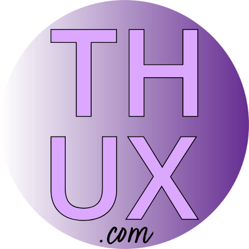 This is the logo for Tim Howell UX. It's a circle with a gradient of purple added in.