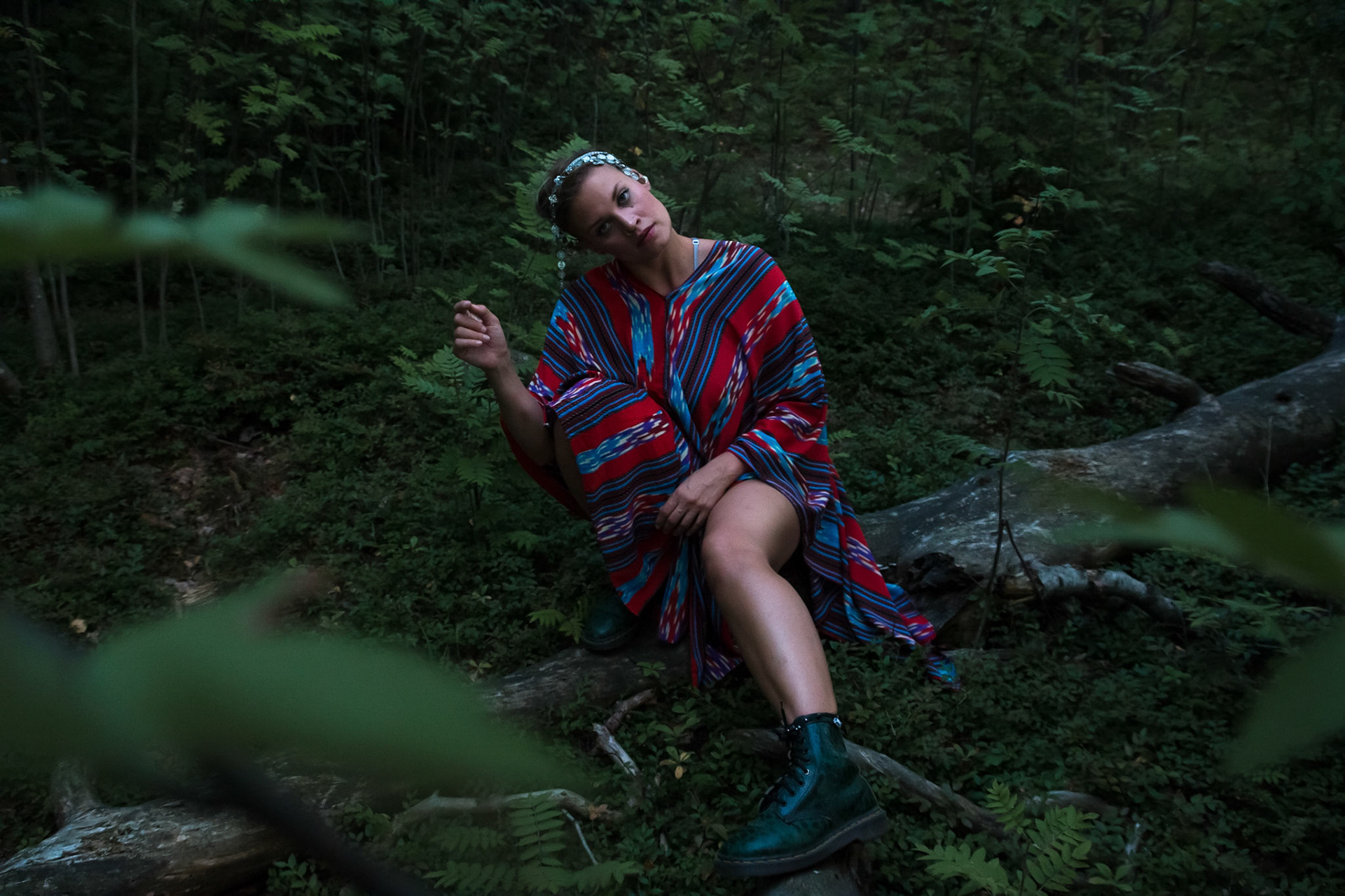 Portrait of artist KM Taavitsainen, 2018