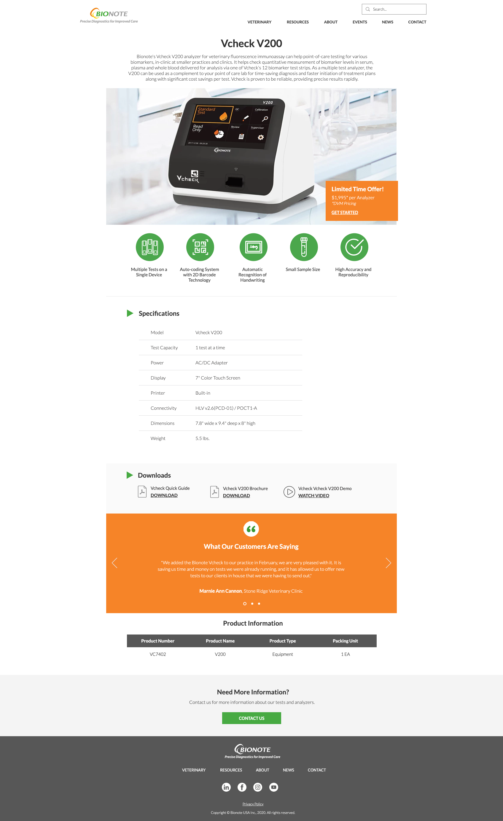 Product Page