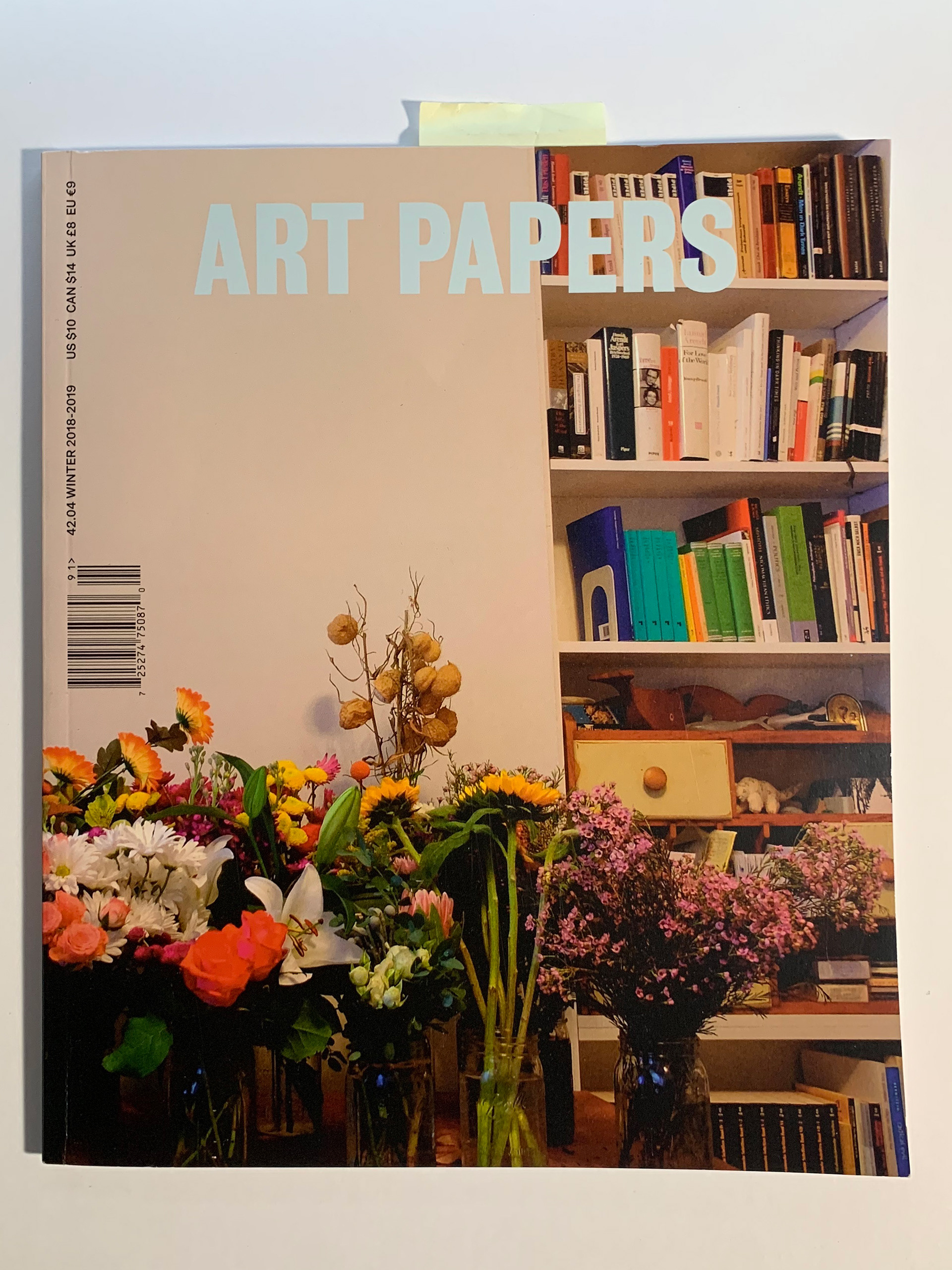 Issue of Art Papers Magazine