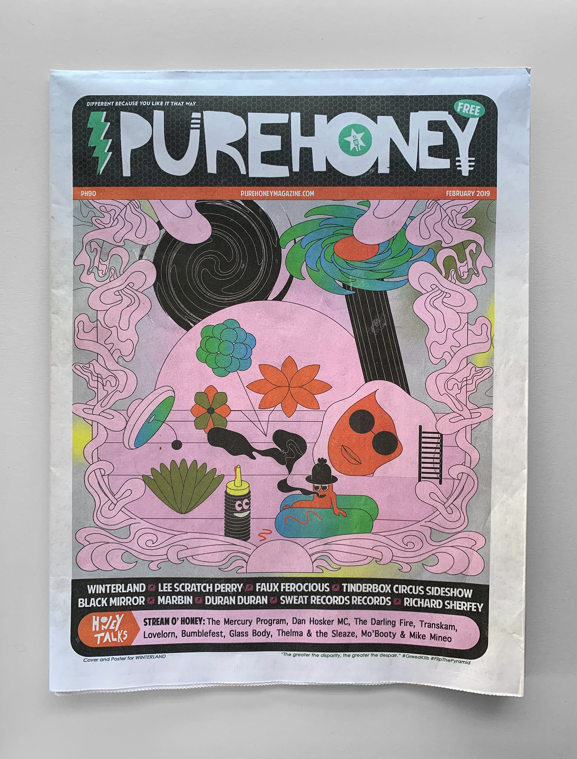 Issue of Pure Honey Magazine
