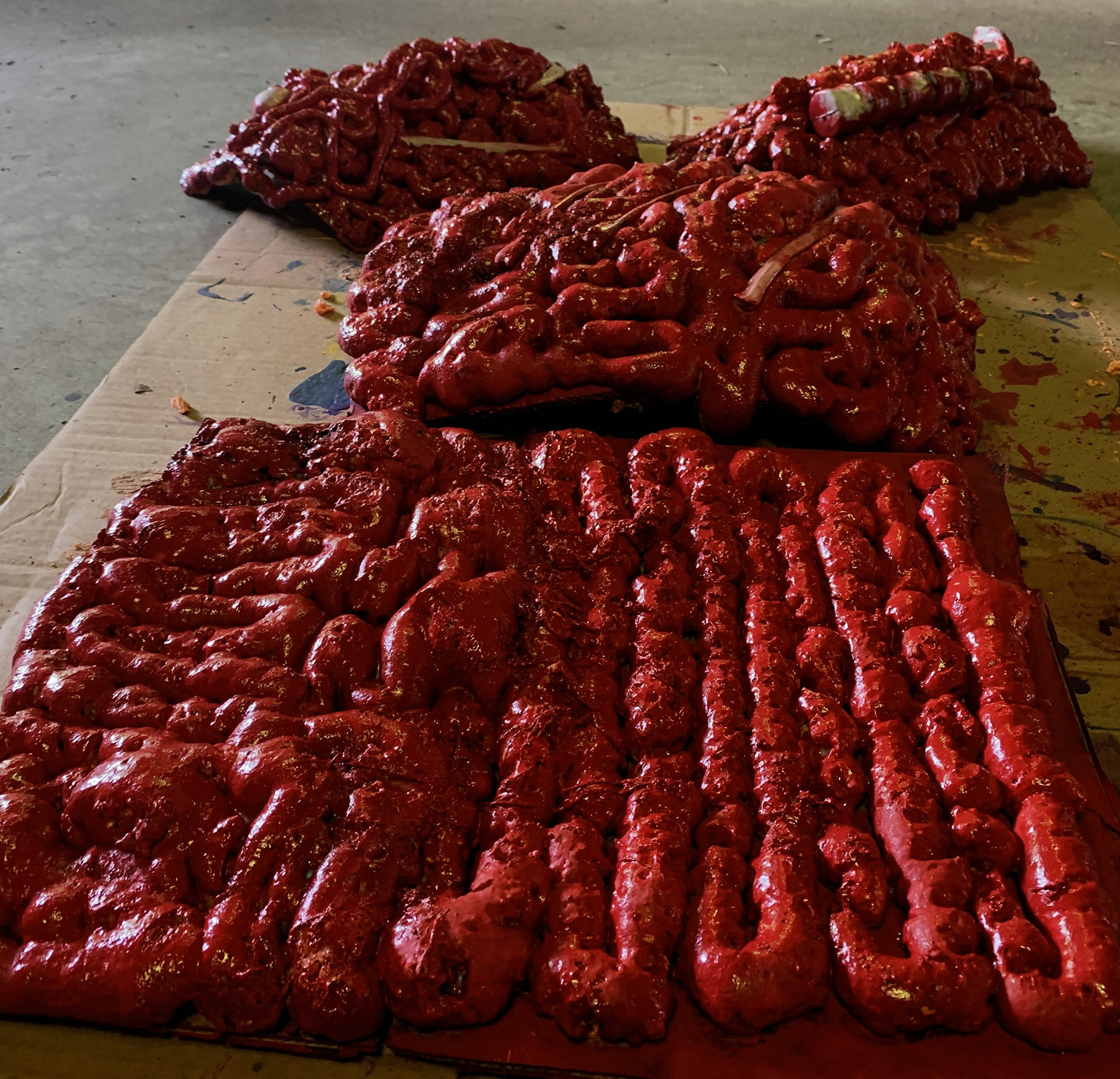 Foam Intestines and Gore Paint