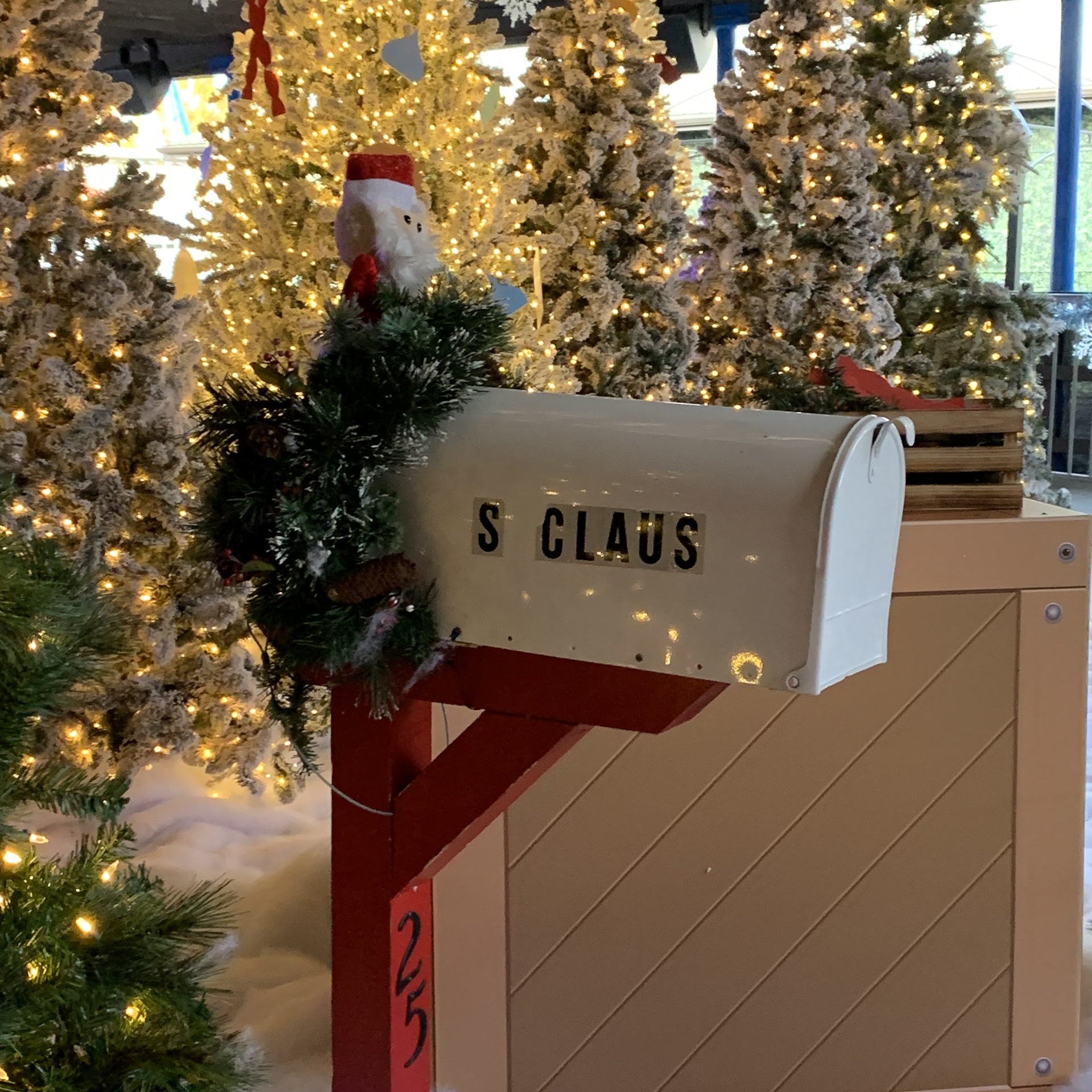 Christmas Wishlist Mailbox