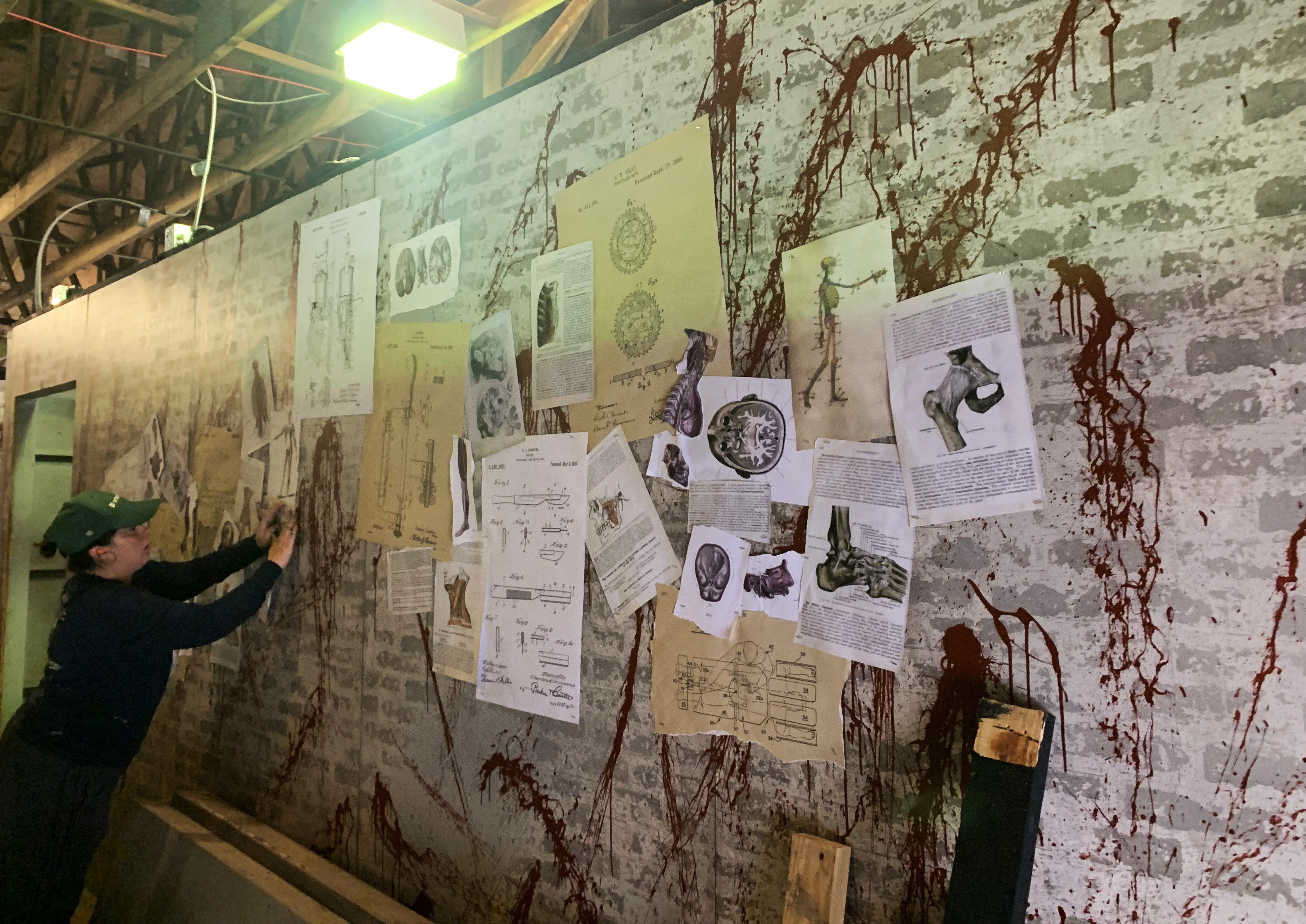 John Kramer's Lab Wall Decor