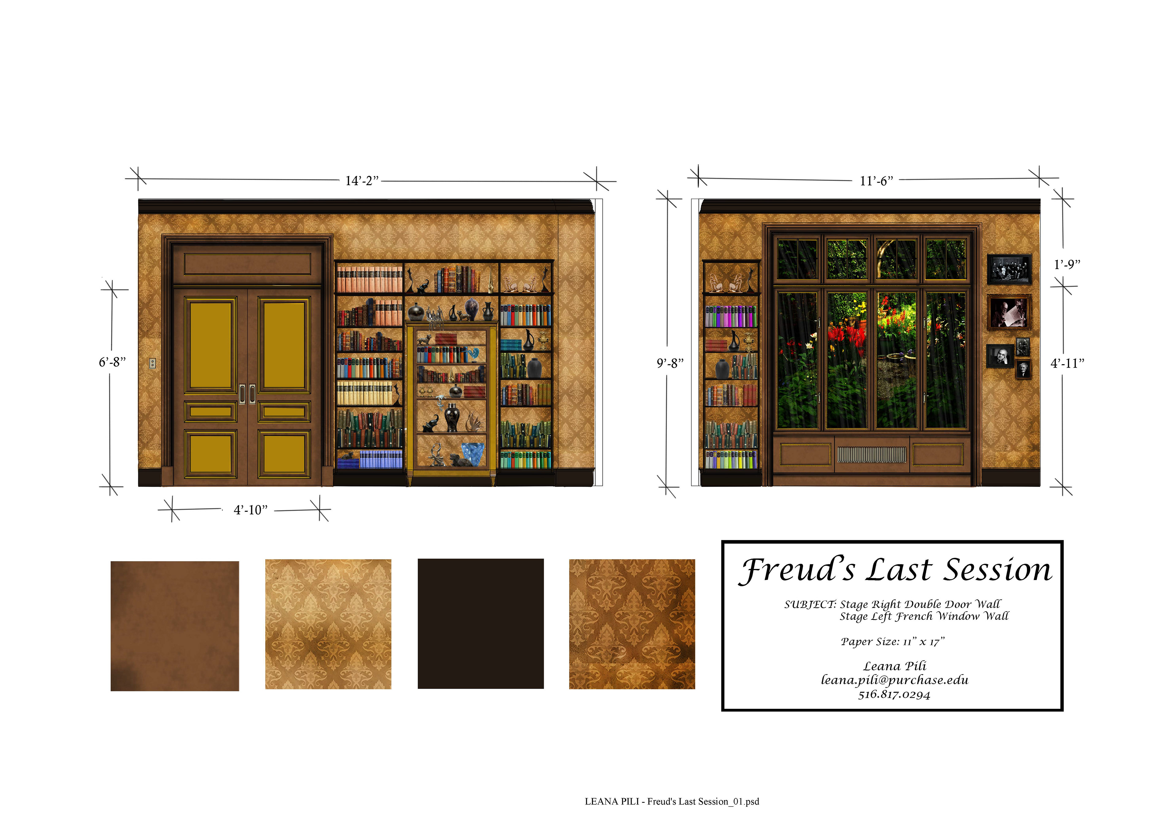 Freud's Last Session Elevation