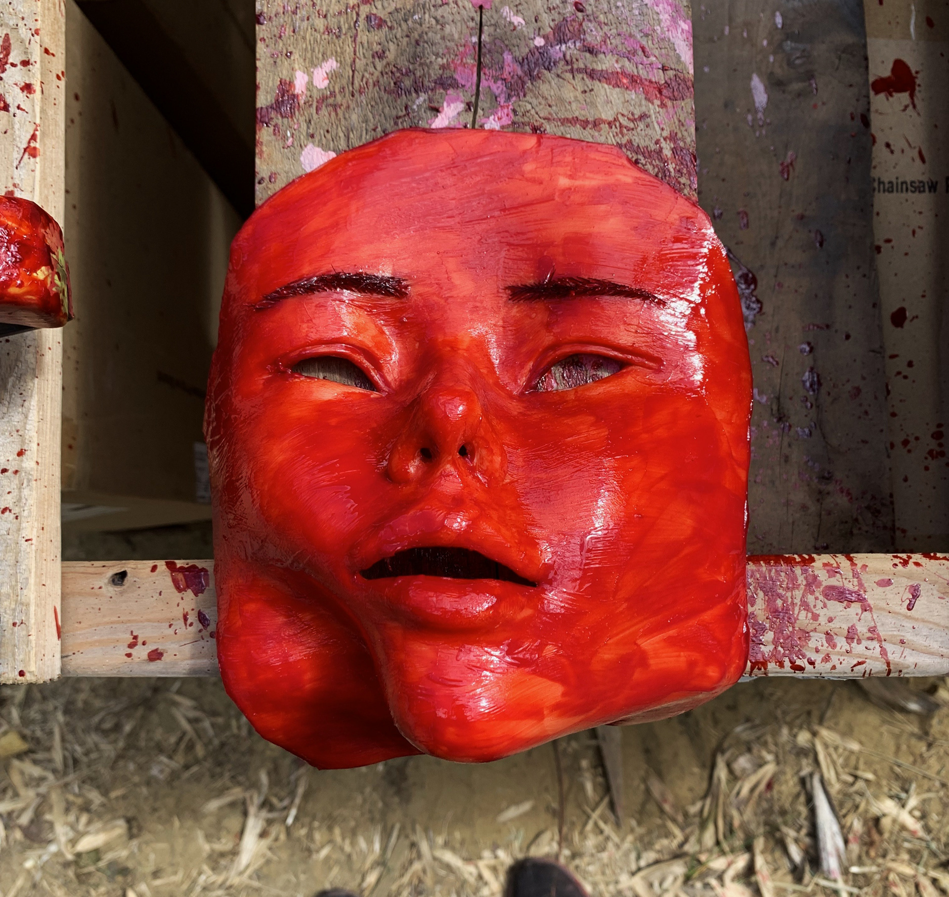 Peeled Skin Detail
