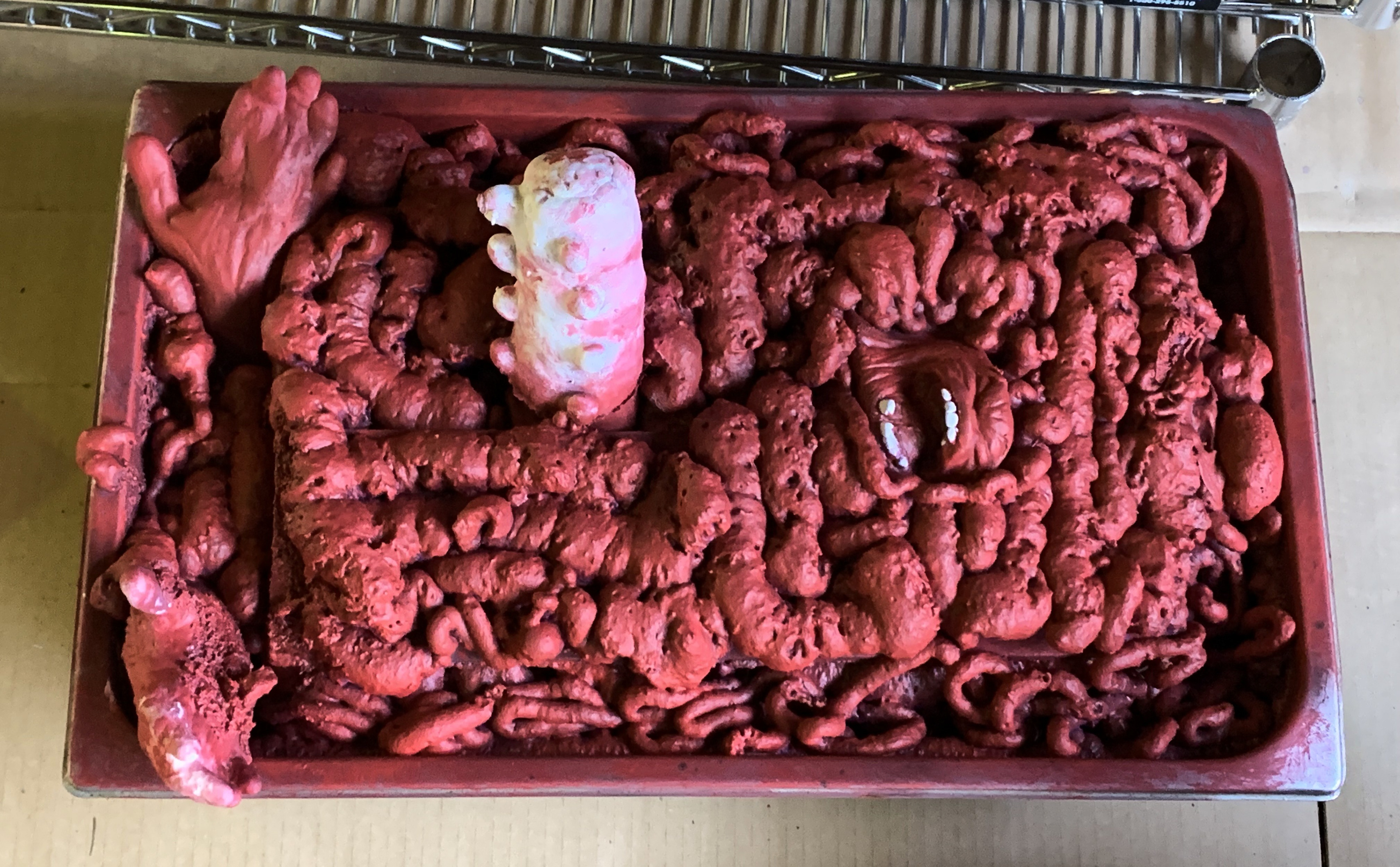 Buffet Table Gore Painting