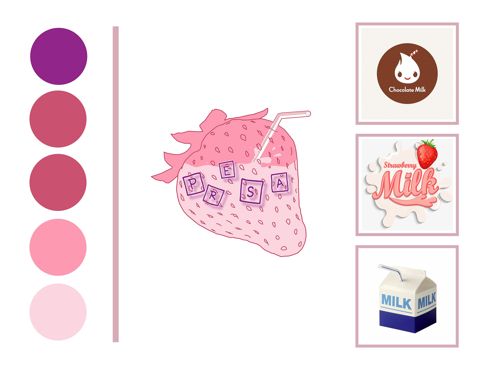 Drink Logo Design Draft