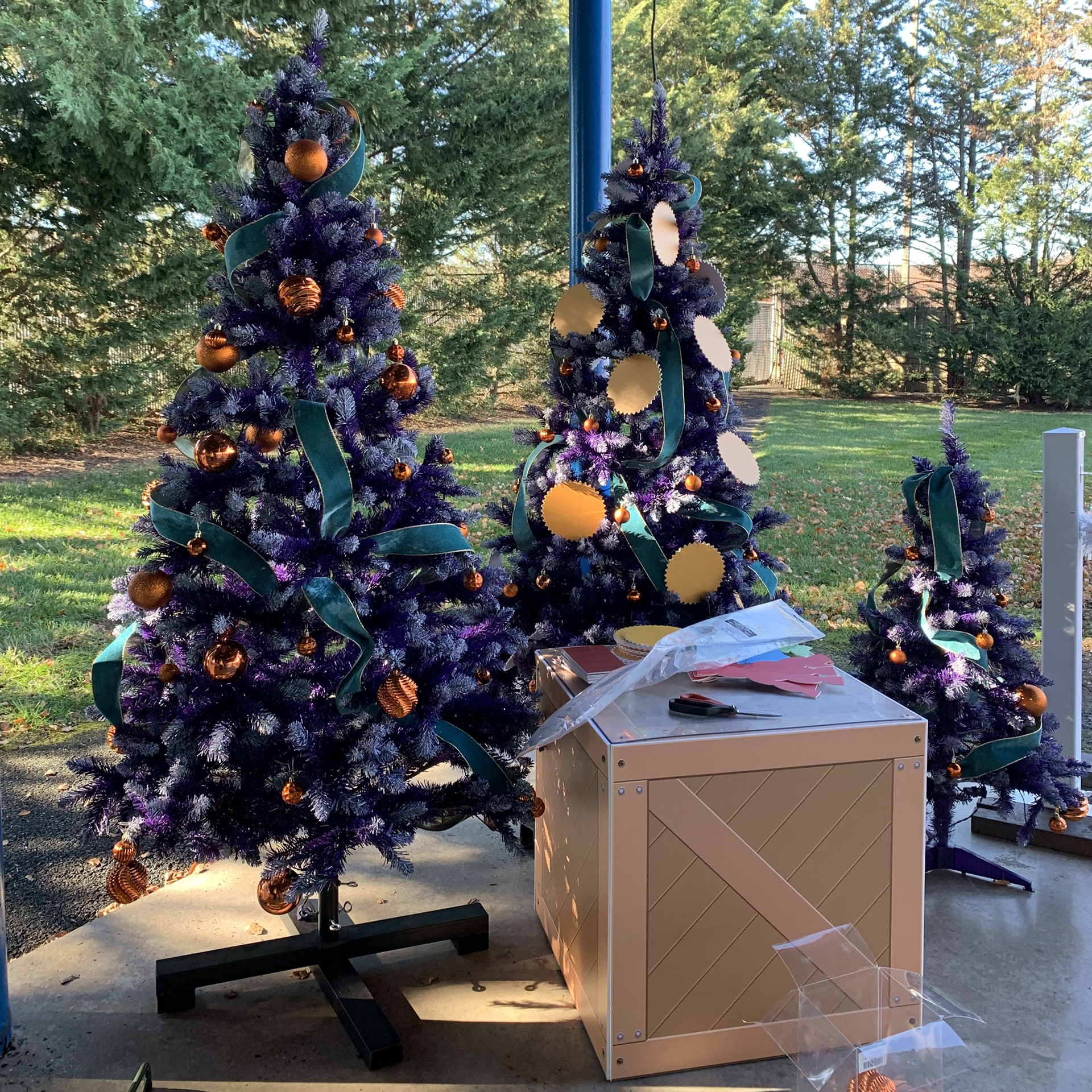 Finished Resees Candy Trees