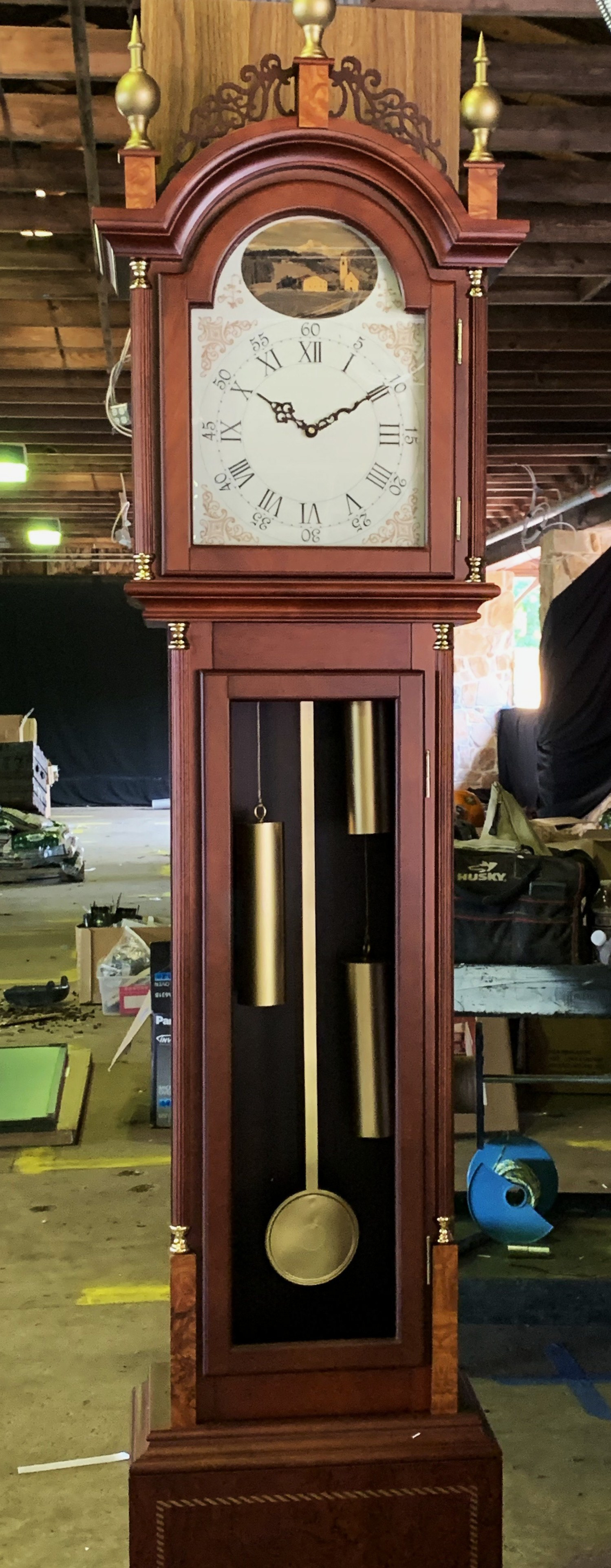 Grandfather Clock Chains and Drive Pipes Added