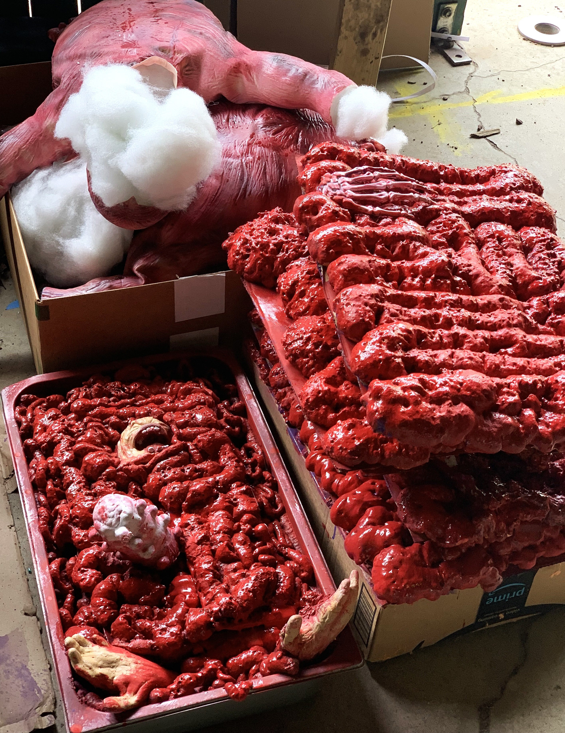 Final Intestines for Buffet Table