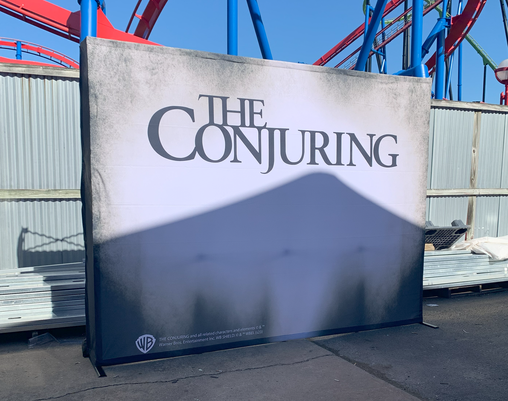The Conjuring Photo Backdrop