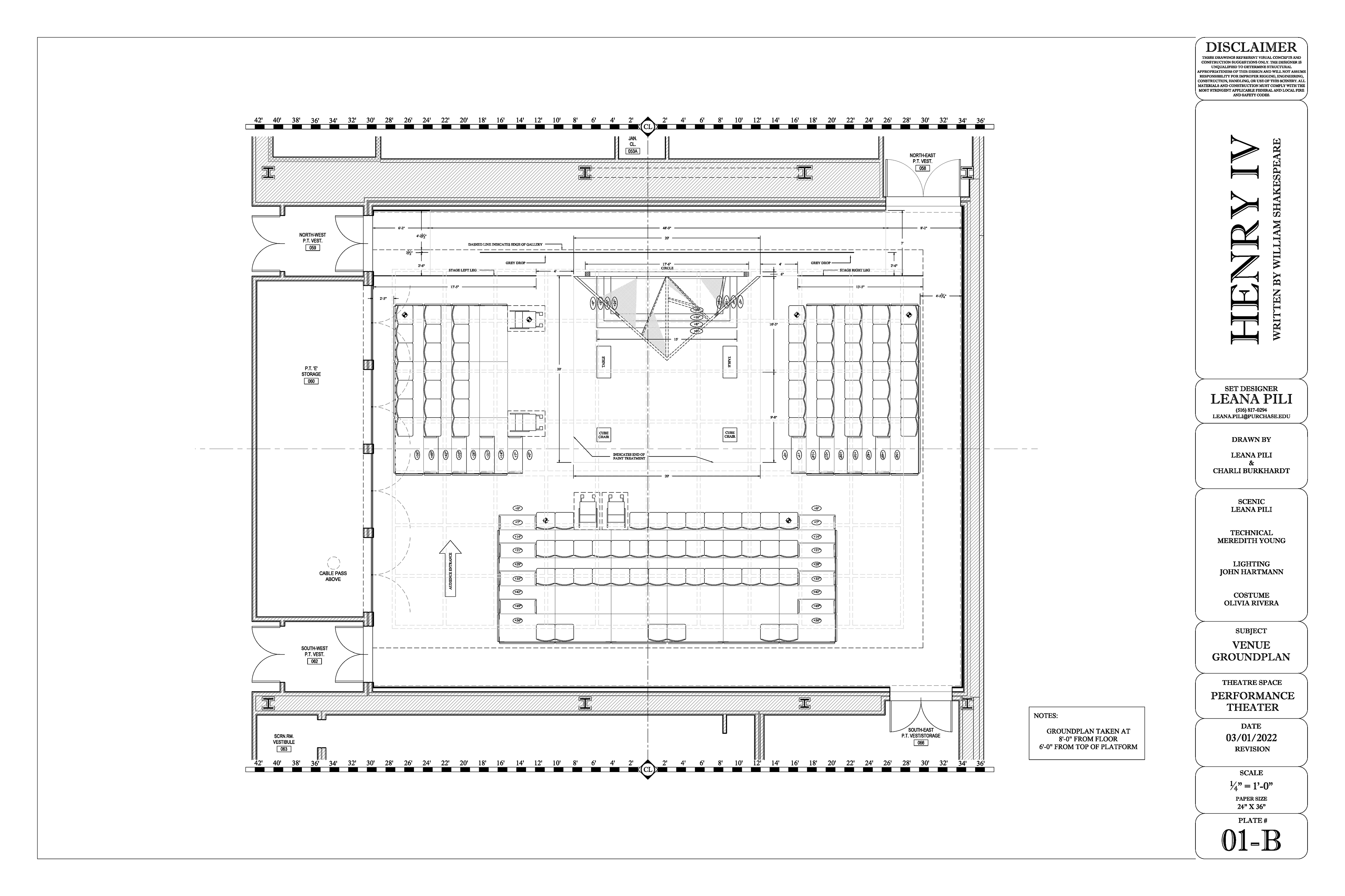 Theatre Space Groundplan