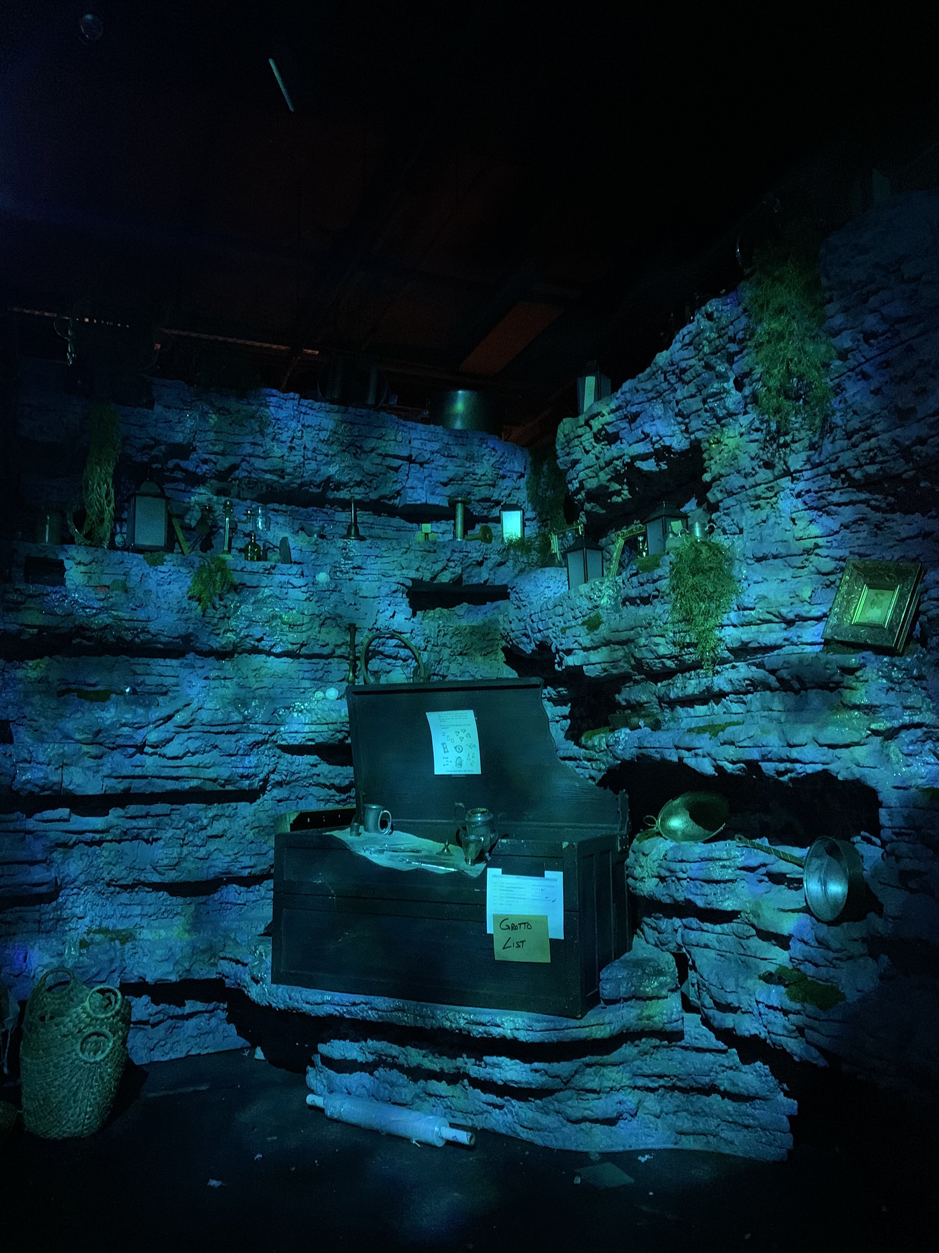The Grotto Production Lighting