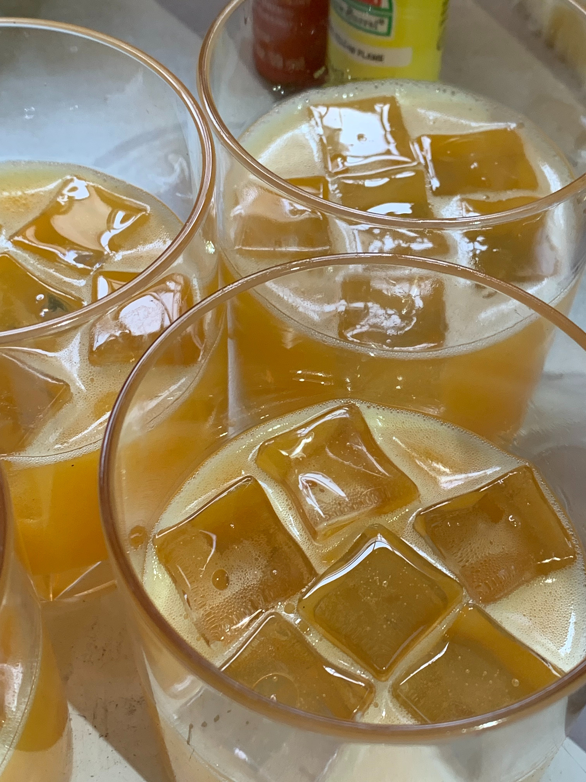 Orange Juice Resin Drinks
