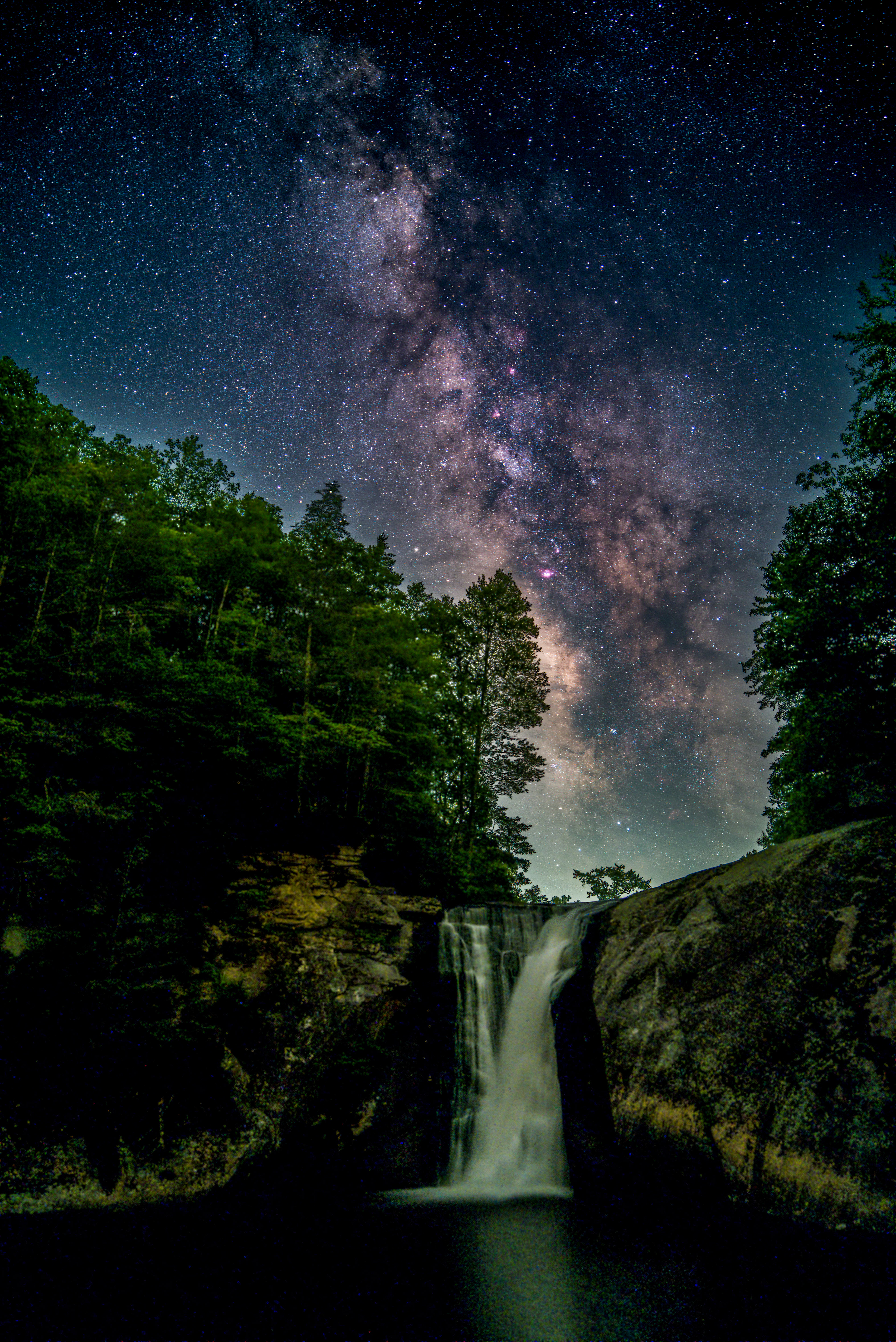 Elk River Falls Milky Way