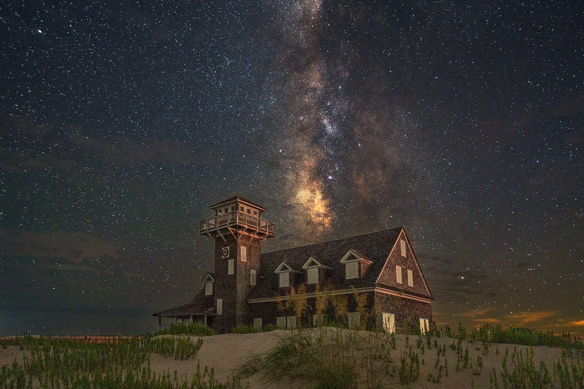 Pea Island Milky Way