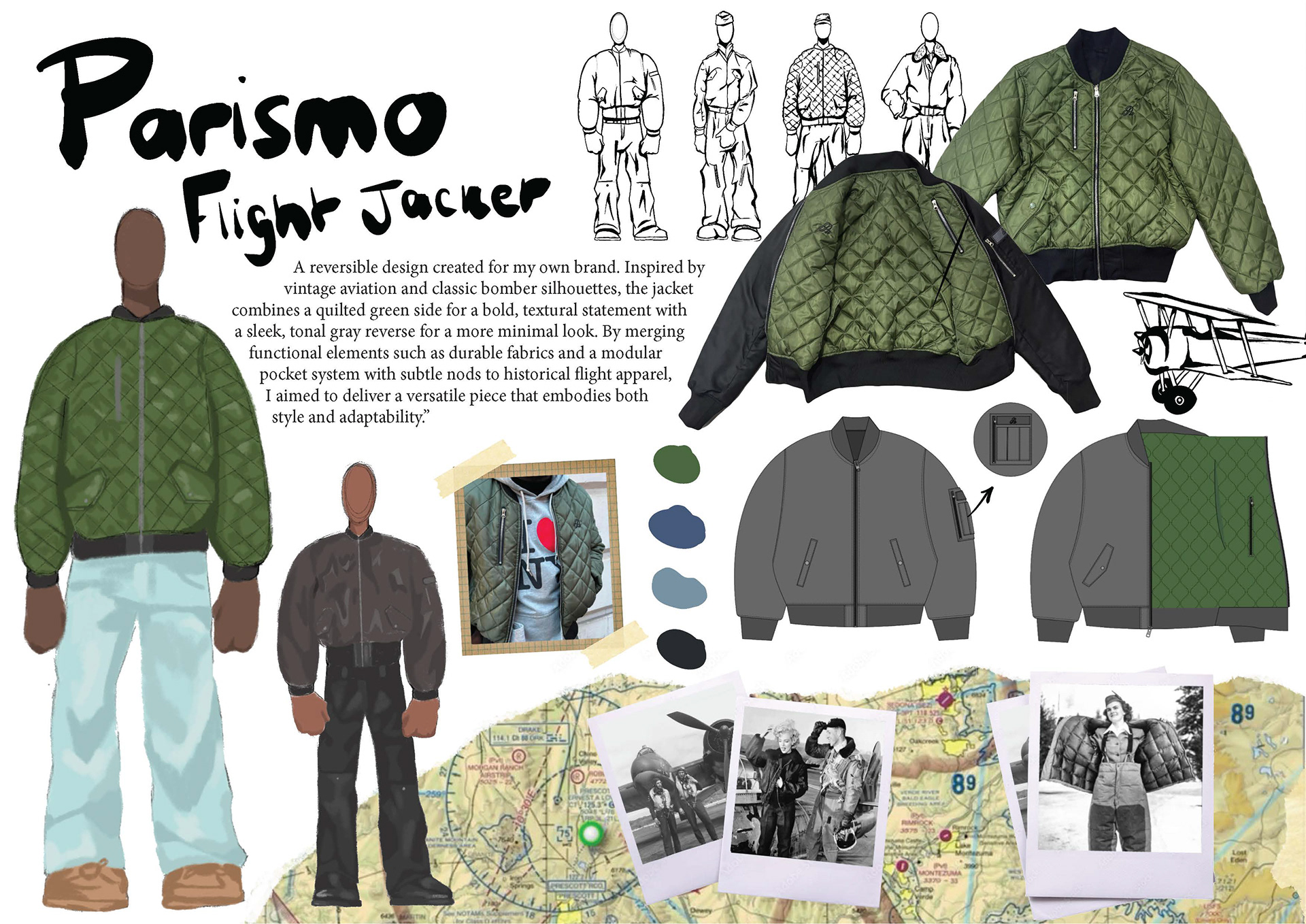 Parismo Flight Jacket
