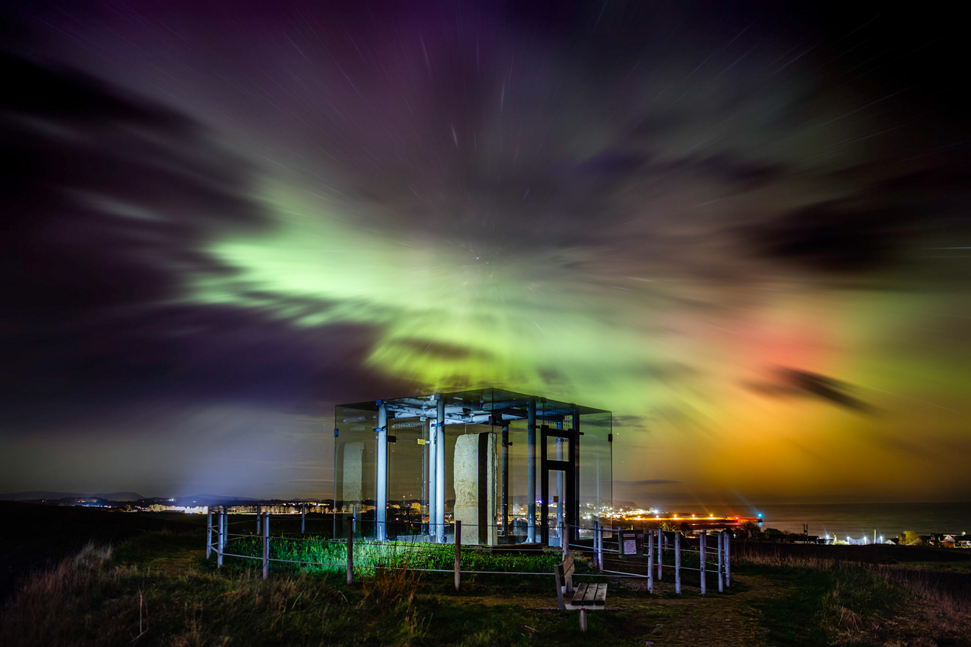 Aurora burst at Shandwick