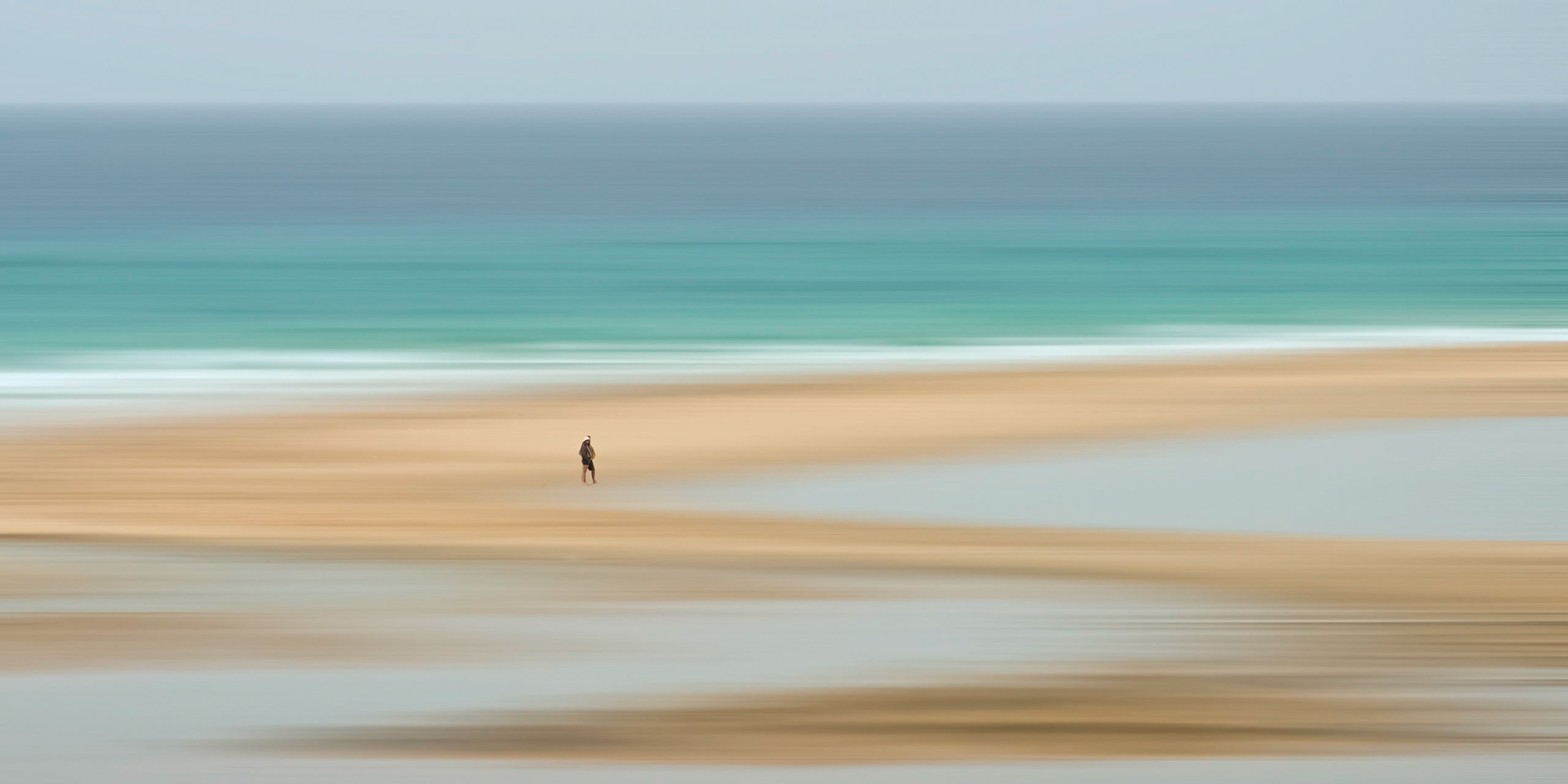 Not all beaches are crowded - even in peak season!