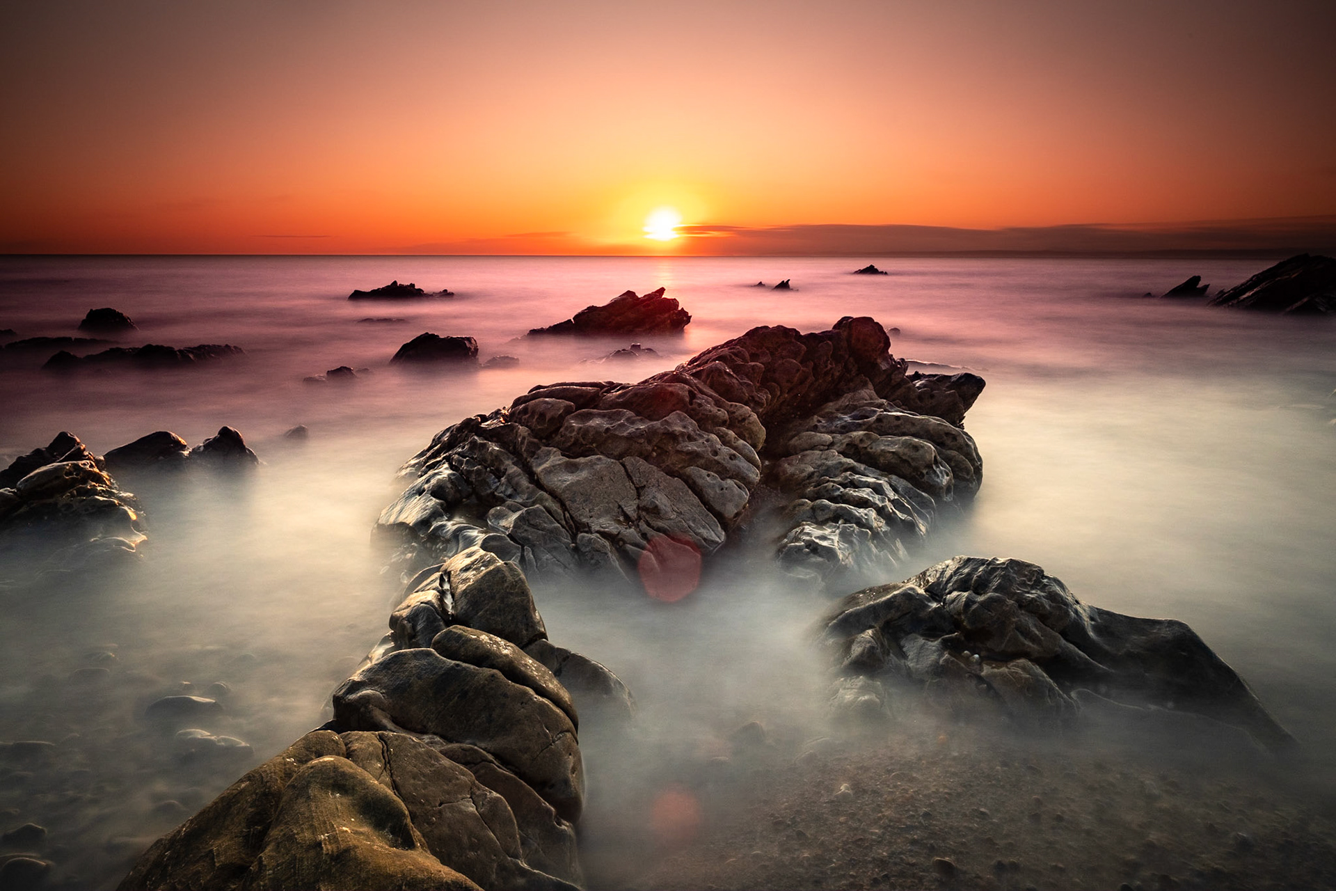 On the coast at the Tarbat peninsula