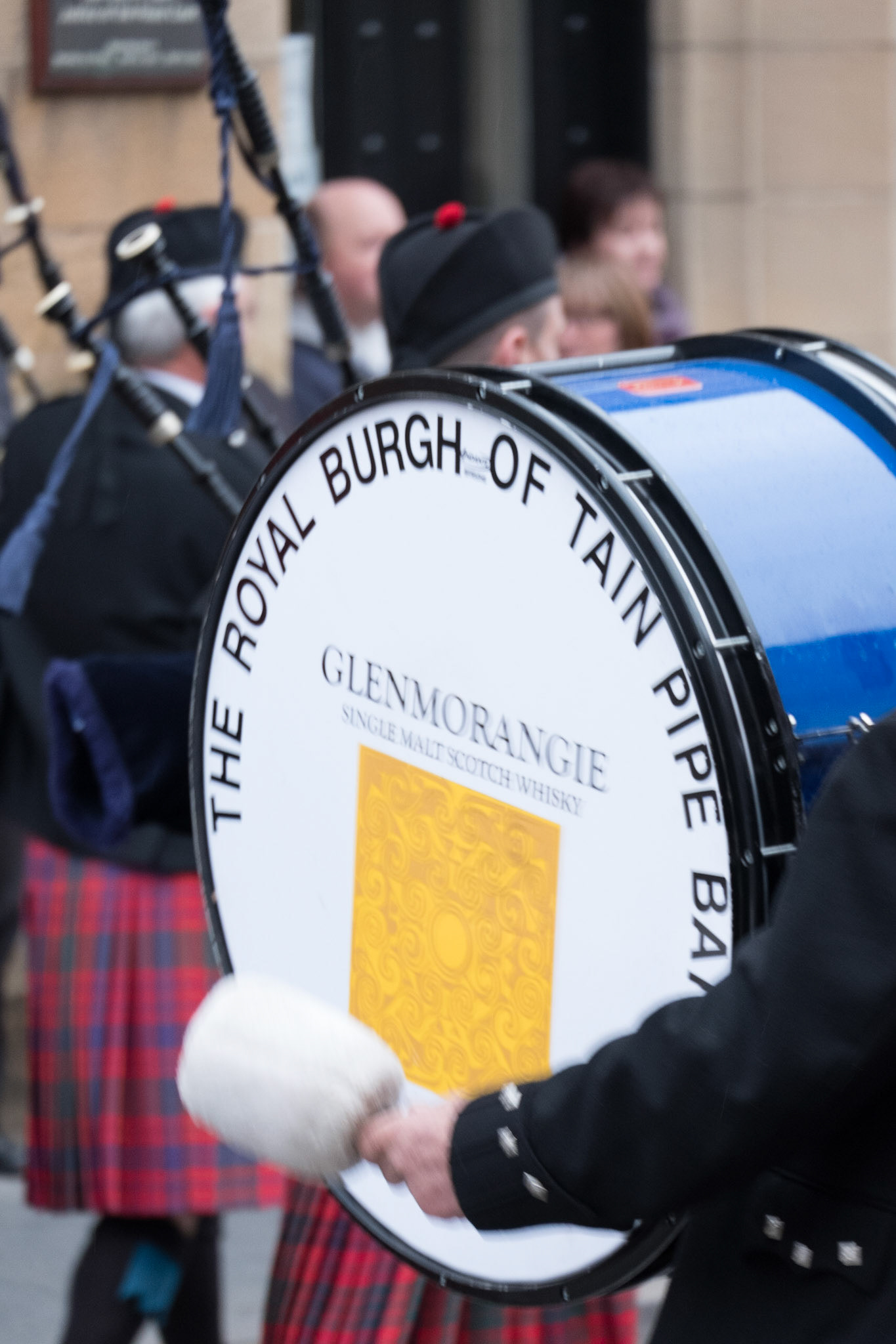 Tain Pipe Band detail