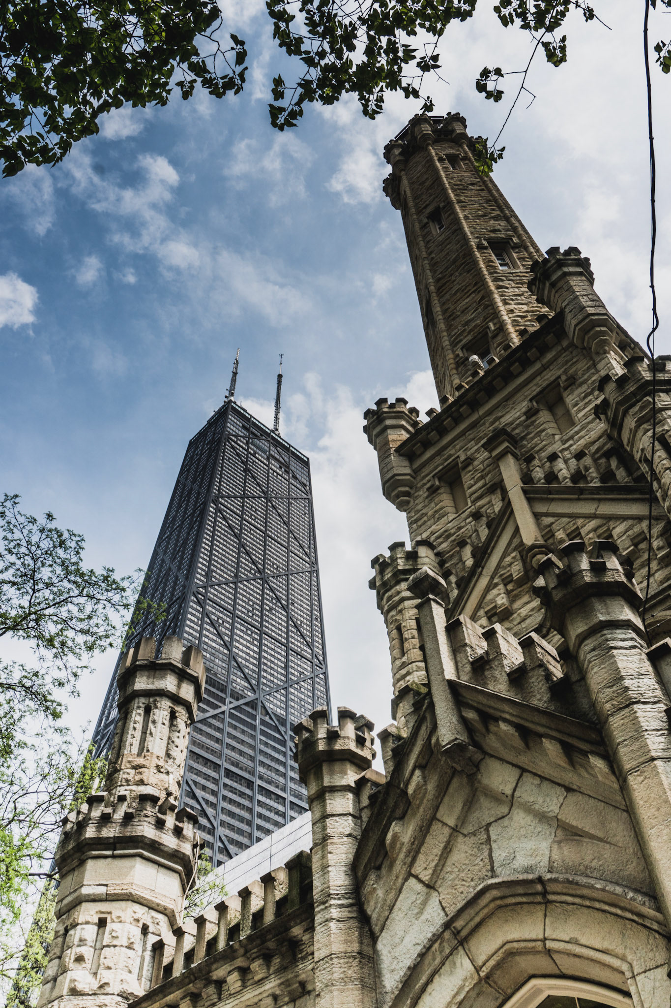 Hancock and Water Tower