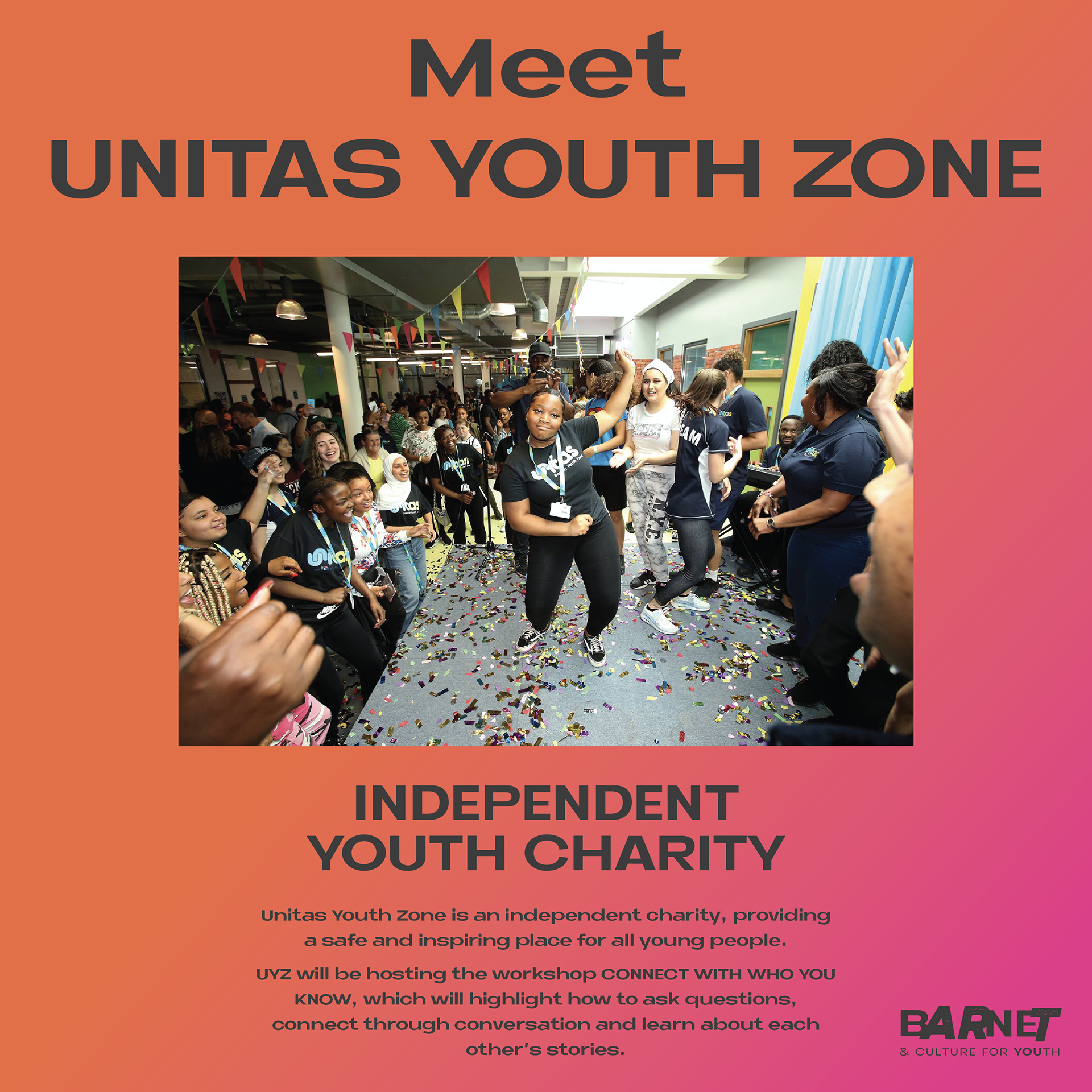 Facilitator profile asset- Unitas Youth Zone
